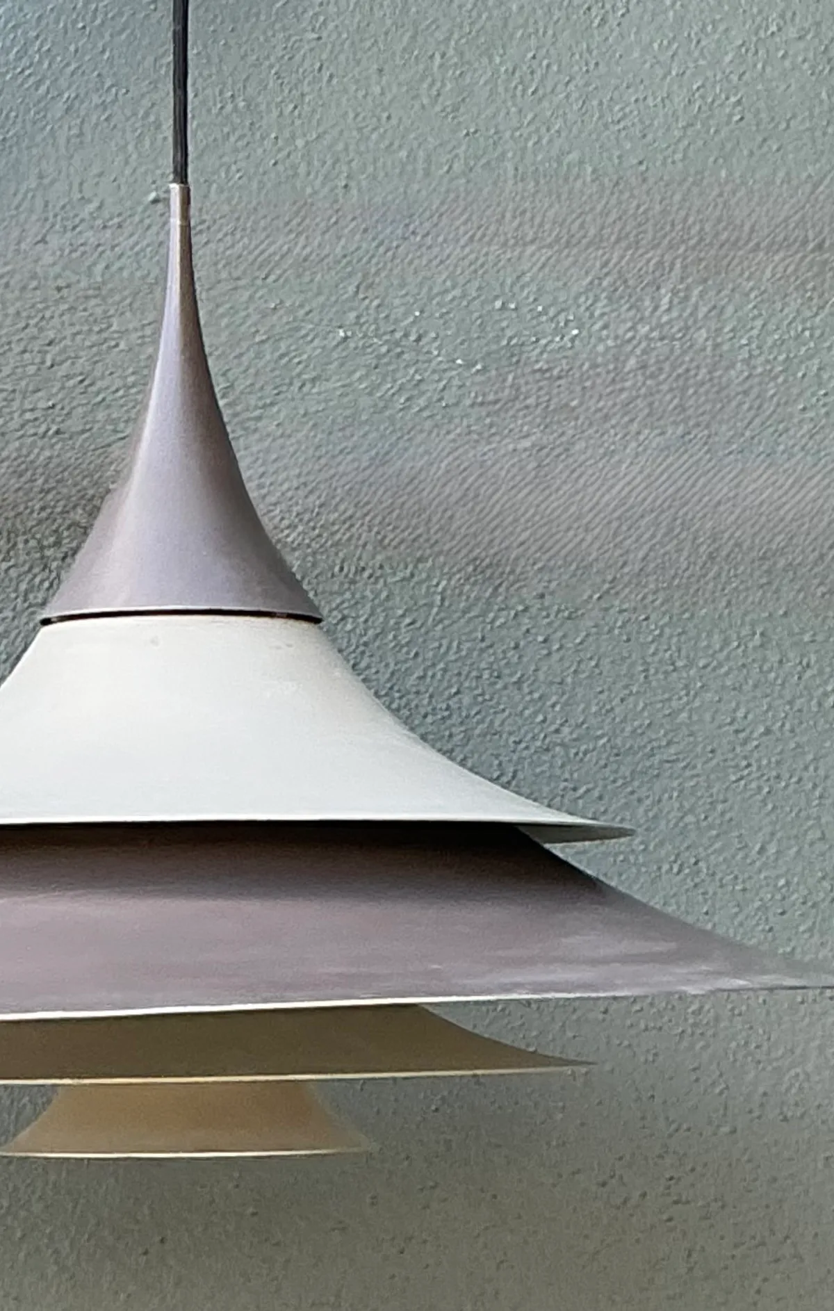 Vintage Scandinavian Tiered Pendant Lamp — additional photo 4