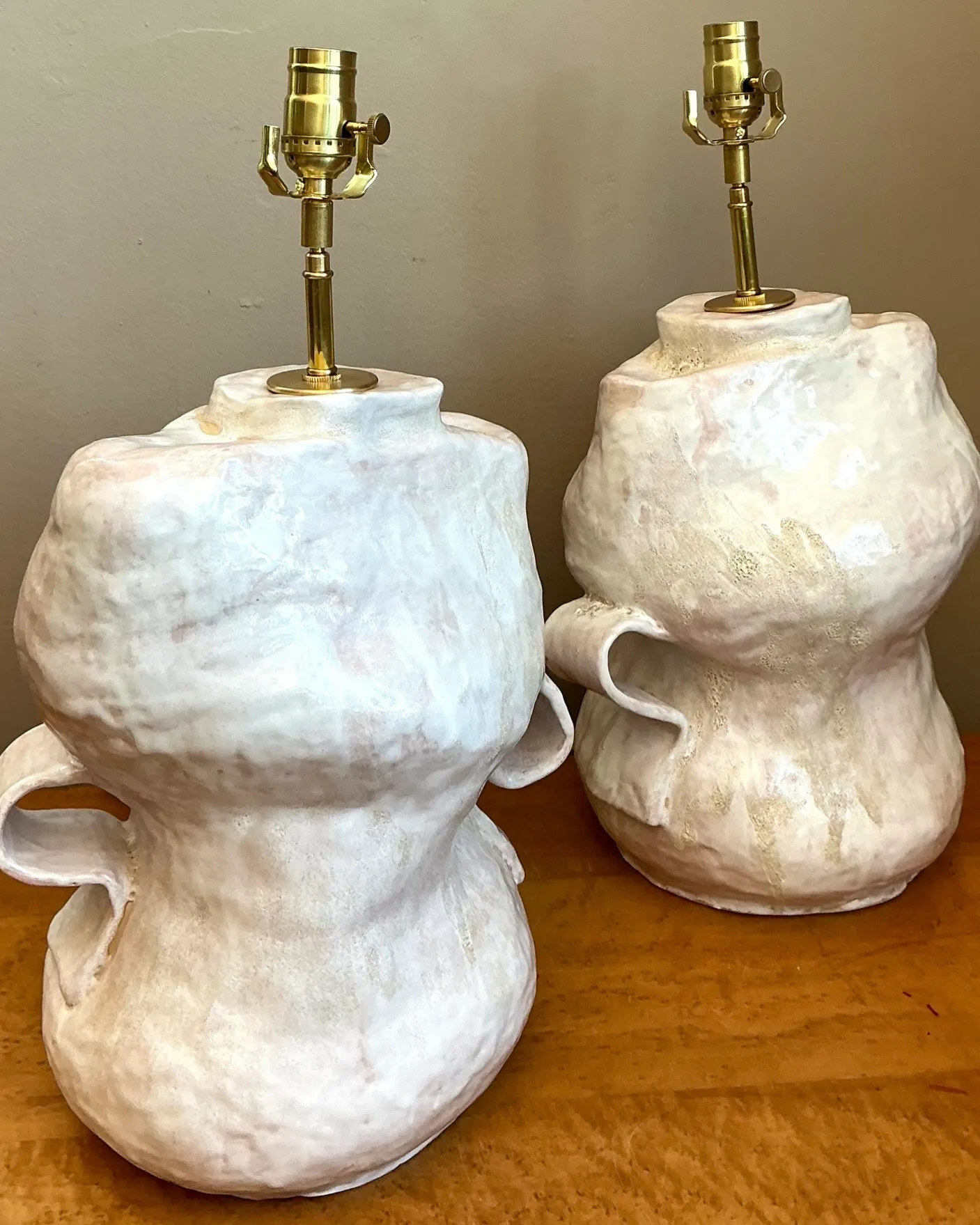 Vintage Sculptural Ceramic Table Lamps — additional photo 8