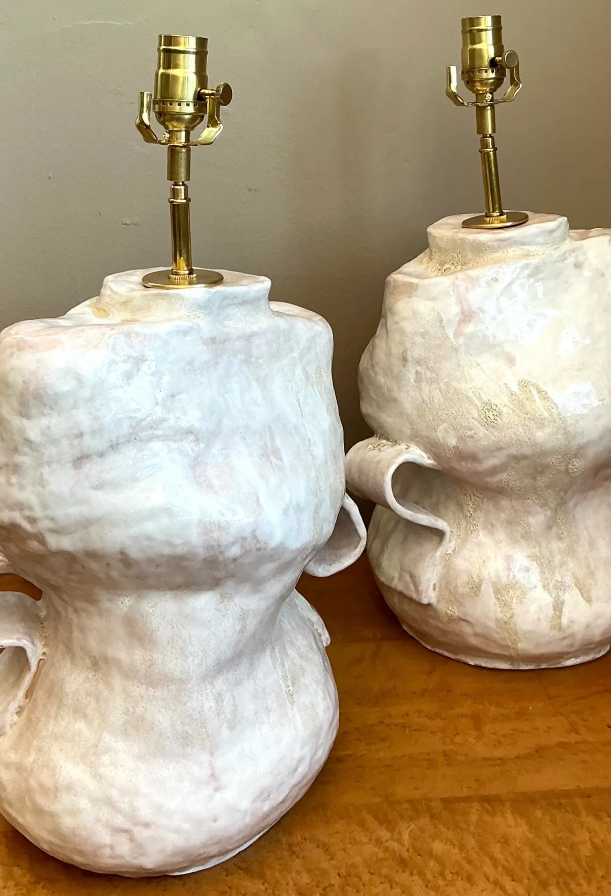 Vintage Sculptural Ceramic Table Lamps — additional photo 8
