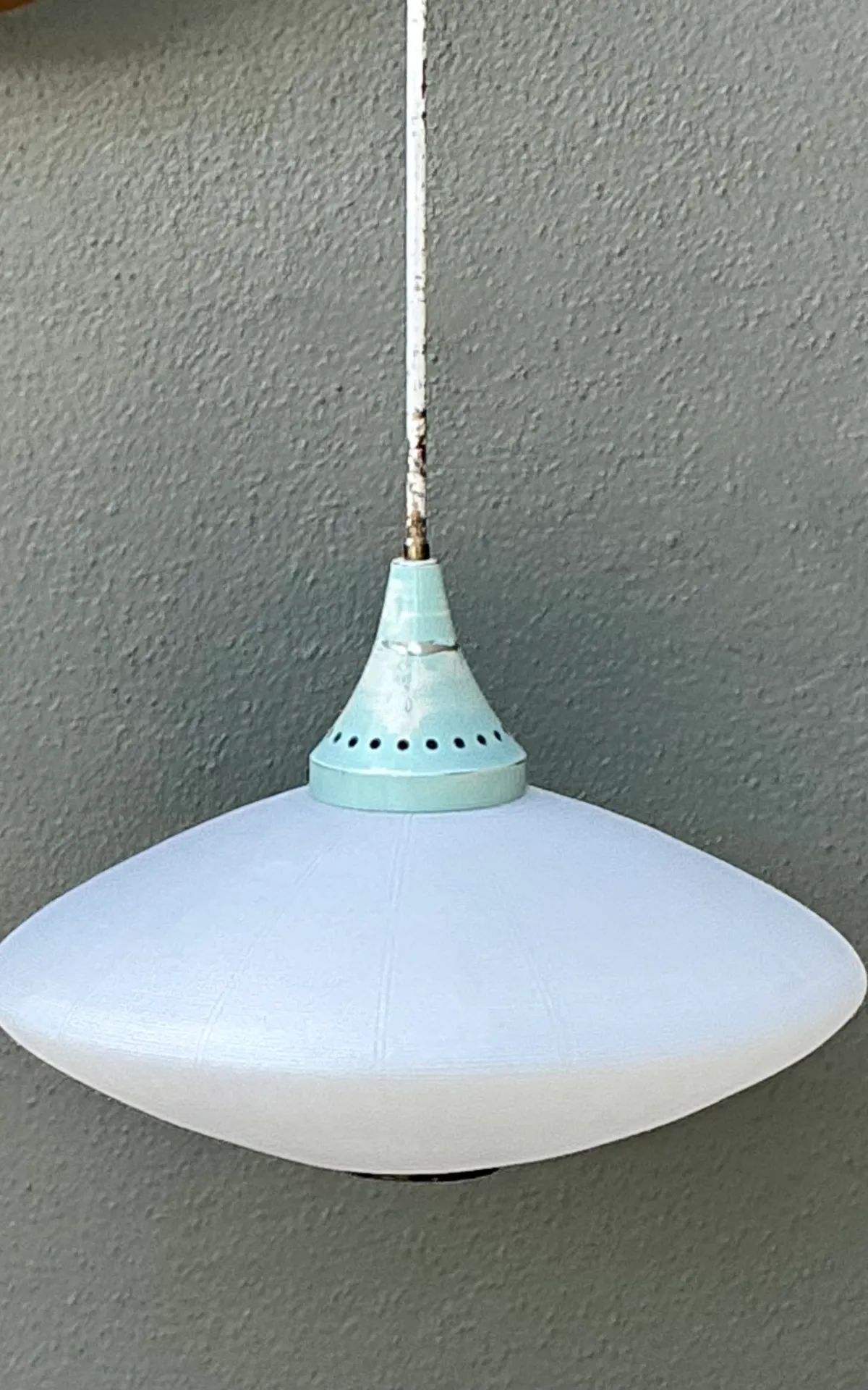 Vintage Mid-Century Modern Pendant Lamp — additional photo 2
