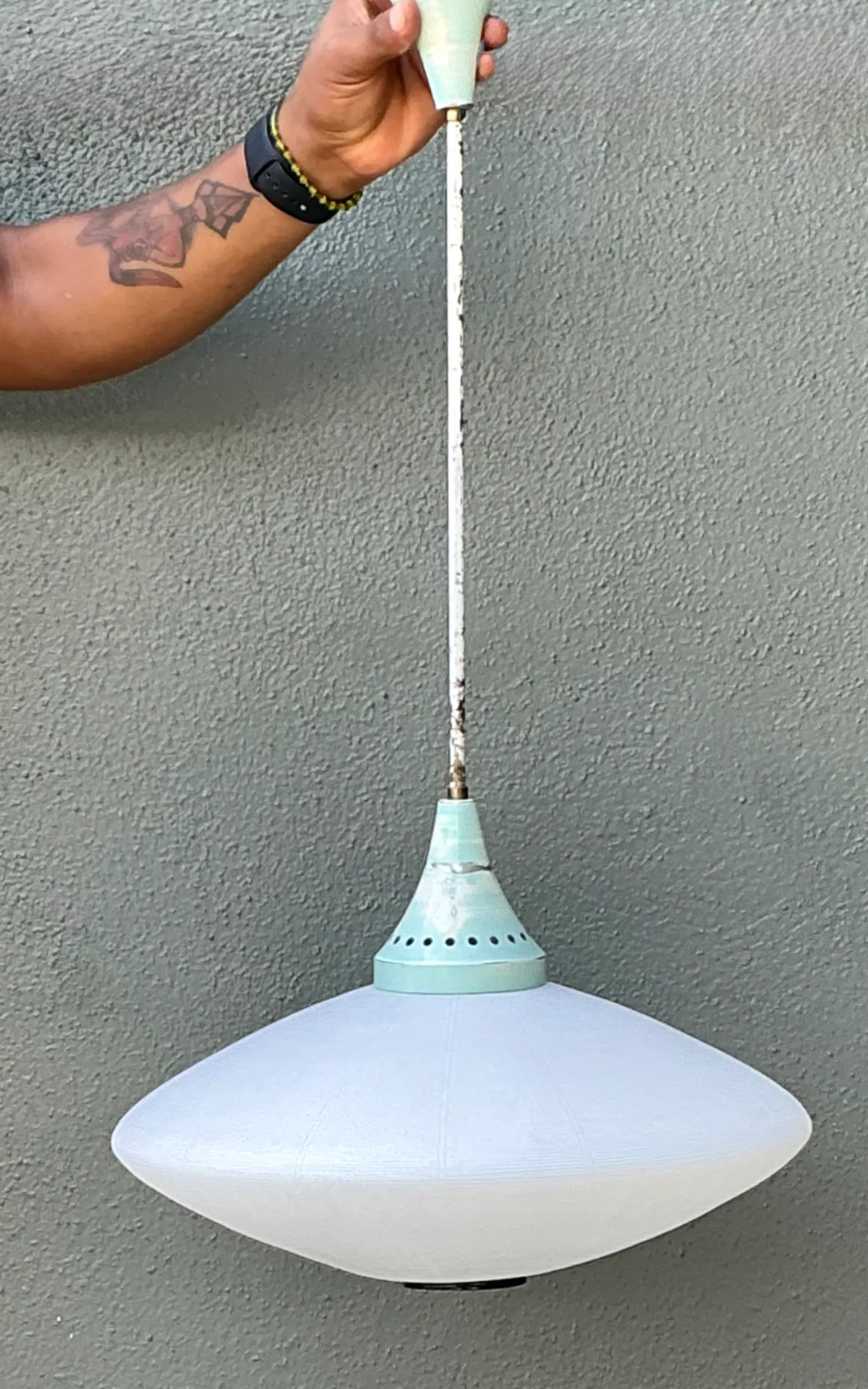 Vintage Mid-Century Modern Pendant Lamp — additional photo 3