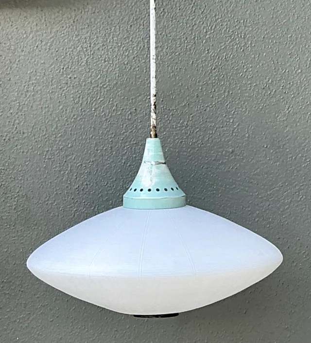 Vintage Mid-Century Modern Pendant Lamp — additional photo 7