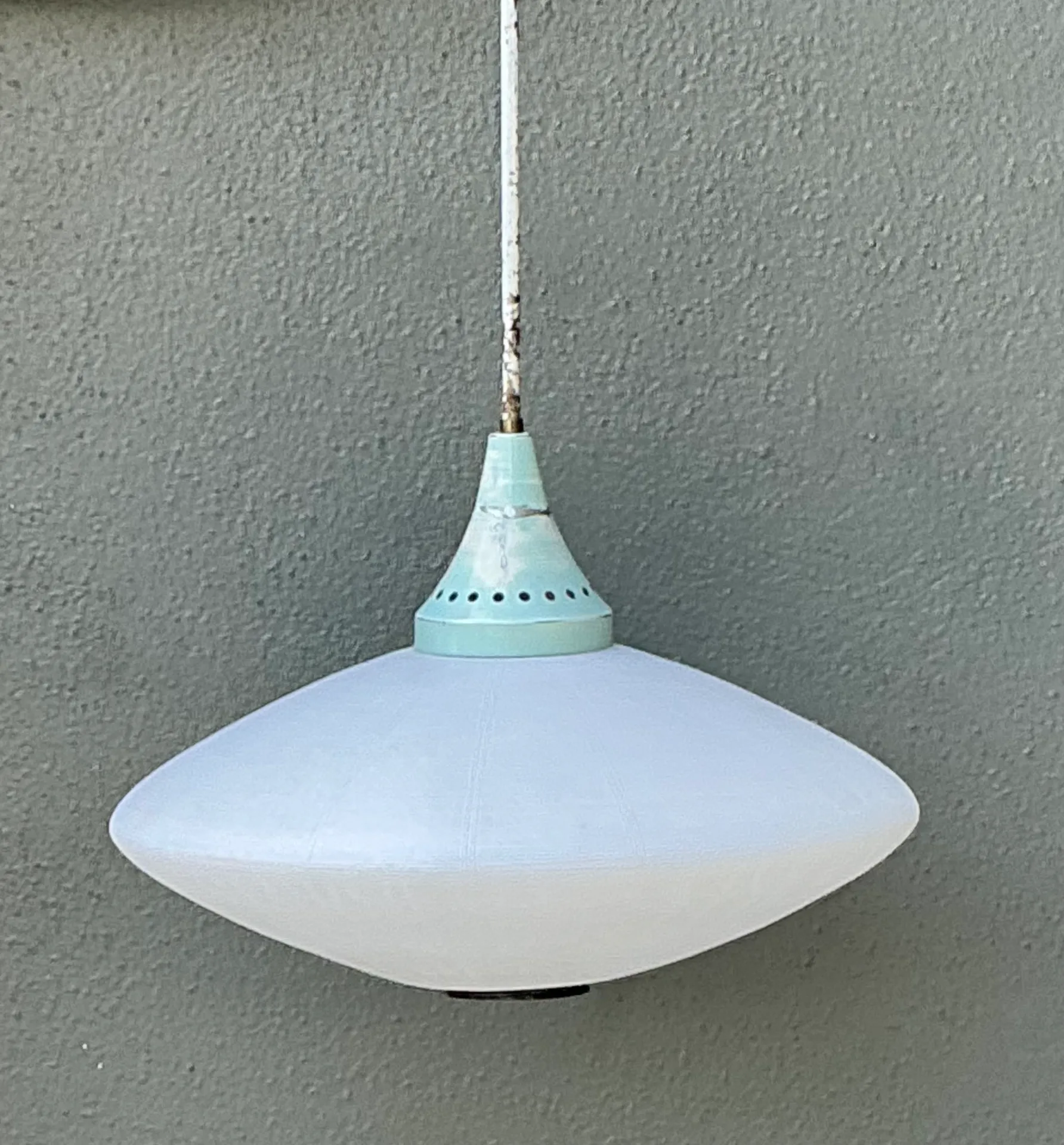 Vintage Mid-Century Modern Pendant Lamp — additional photo 8