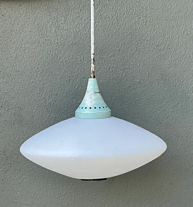 Vintage Mid-Century Modern Pendant Lamp — additional photo 8