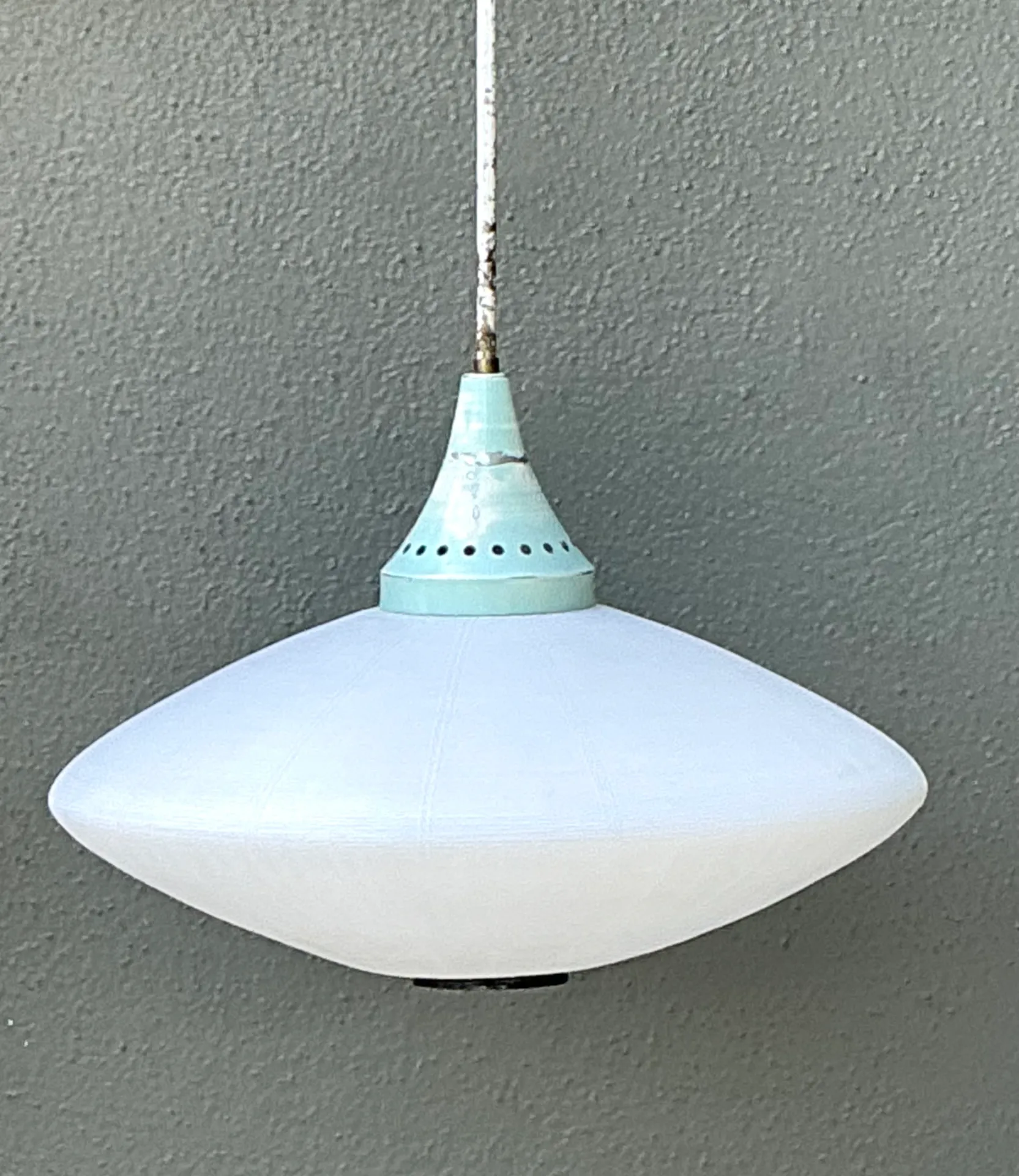 Vintage Mid-Century Modern Pendant Lamp — additional photo 1