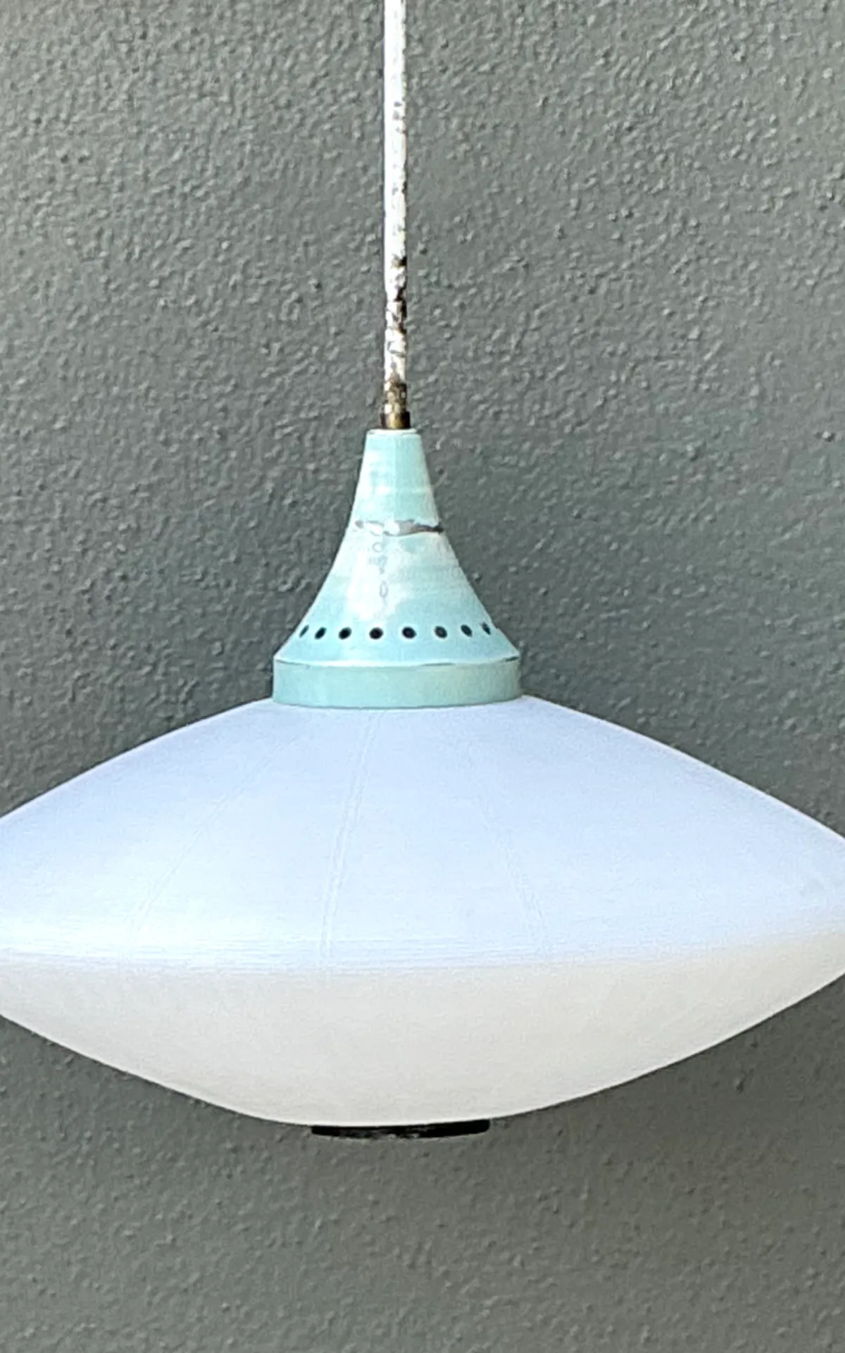 Vintage Mid-Century Modern Pendant Lamp — additional photo 1