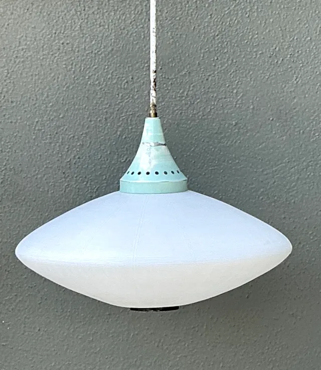 Vintage Mid-Century Modern Pendant Lamp — additional photo 1
