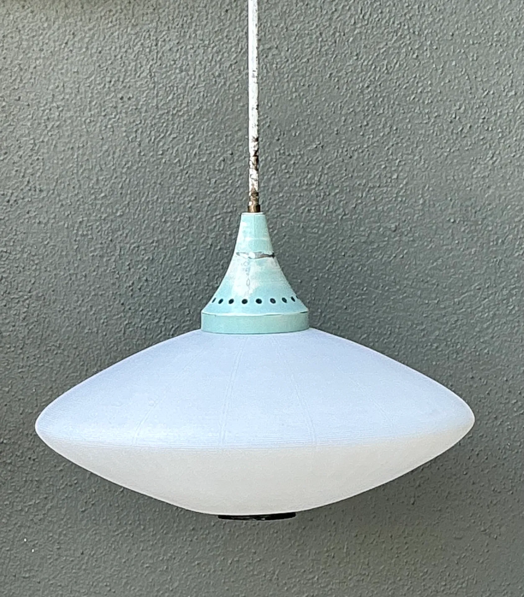 Vintage Mid-Century Modern Pendant Lamp — additional photo 4