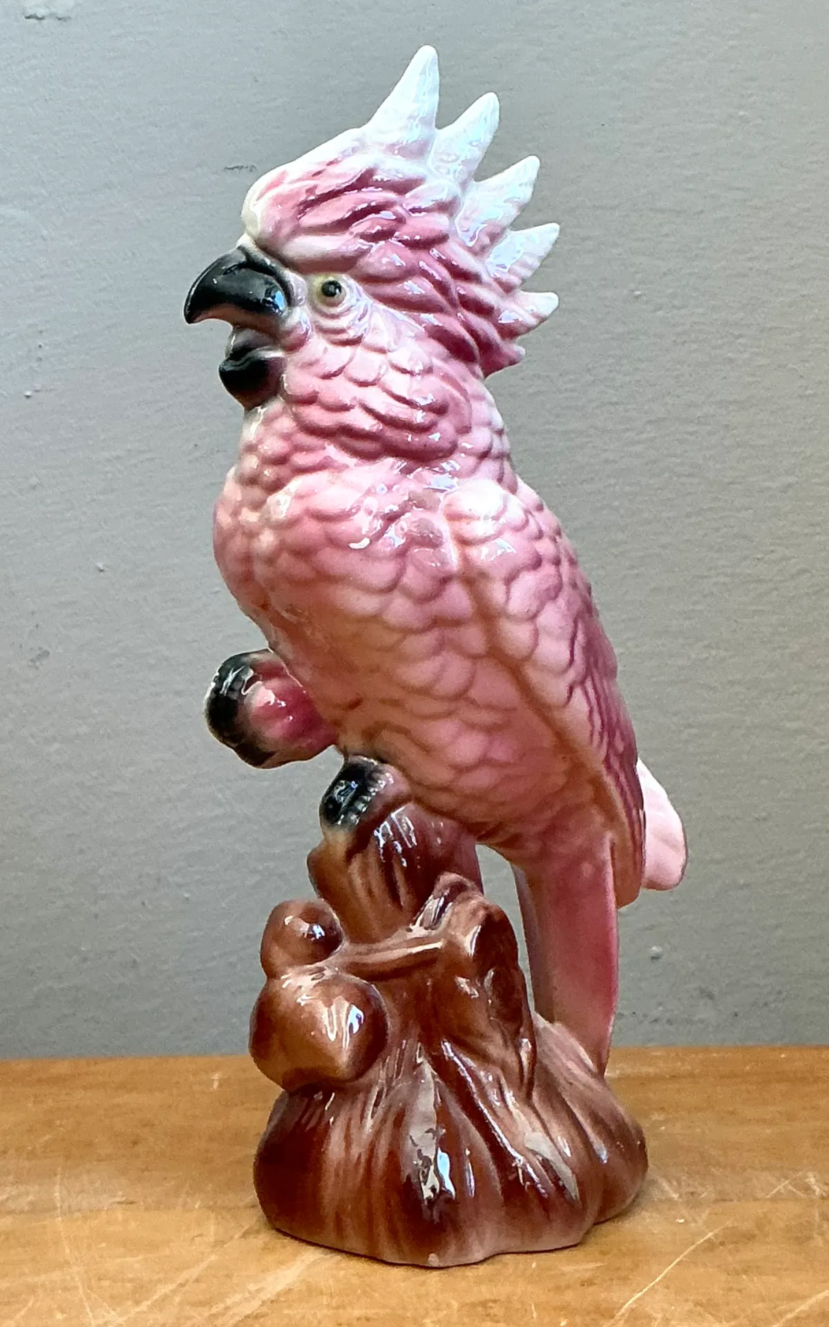 Vintage Ceramic Cockatoo Figurine — additional photo 2