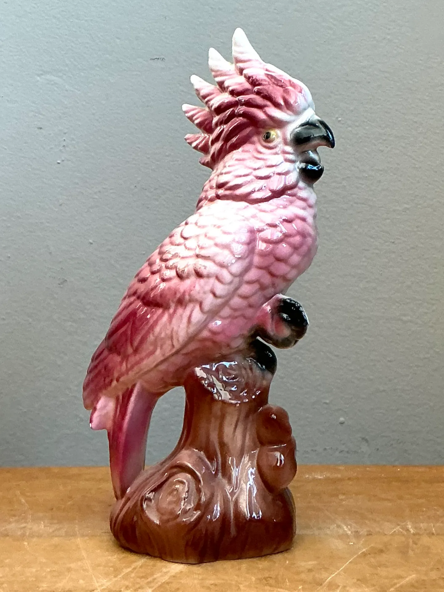 Vintage Ceramic Cockatoo Figurine — additional photo 6