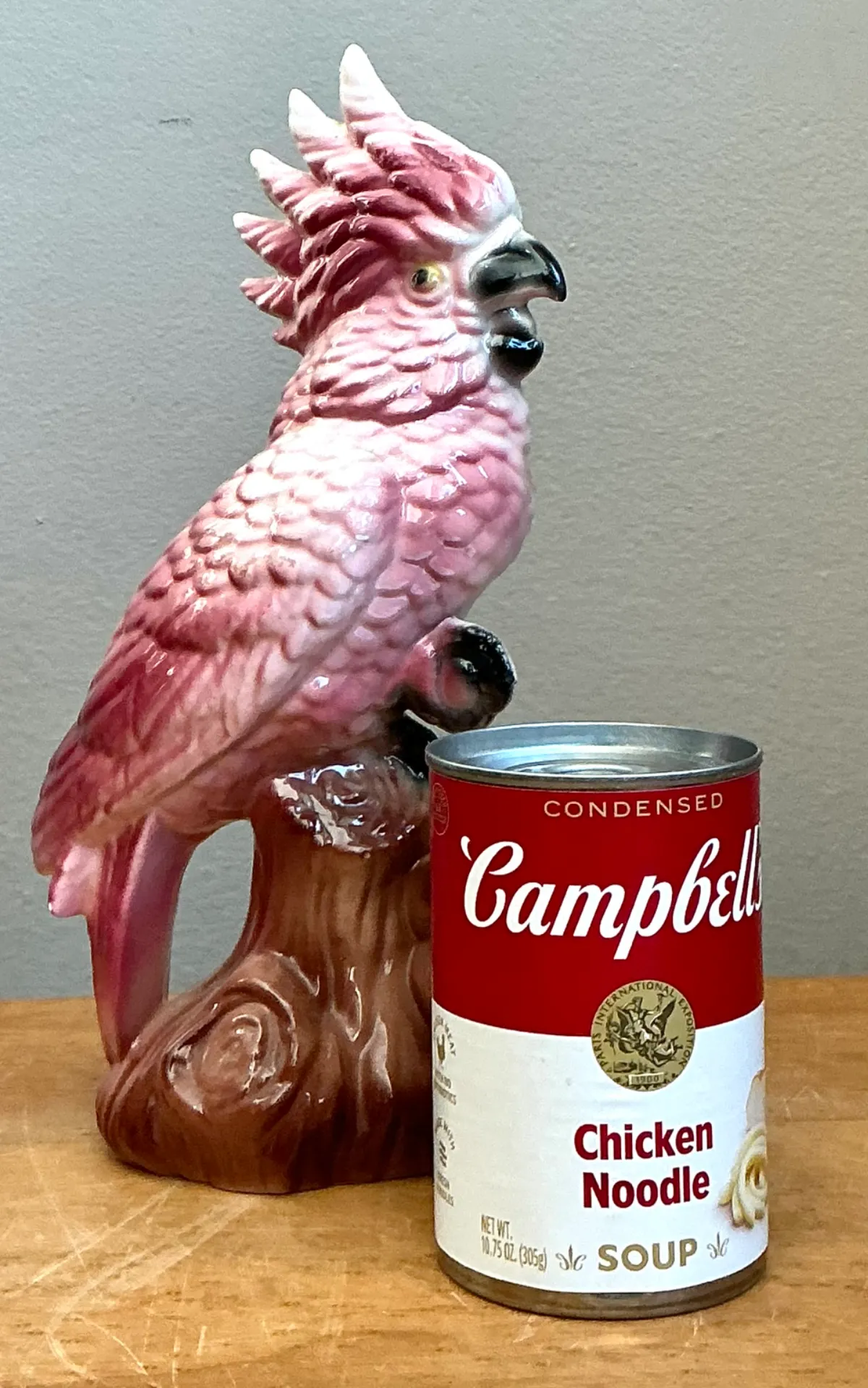 Vintage Ceramic Cockatoo Figurine — additional photo 3