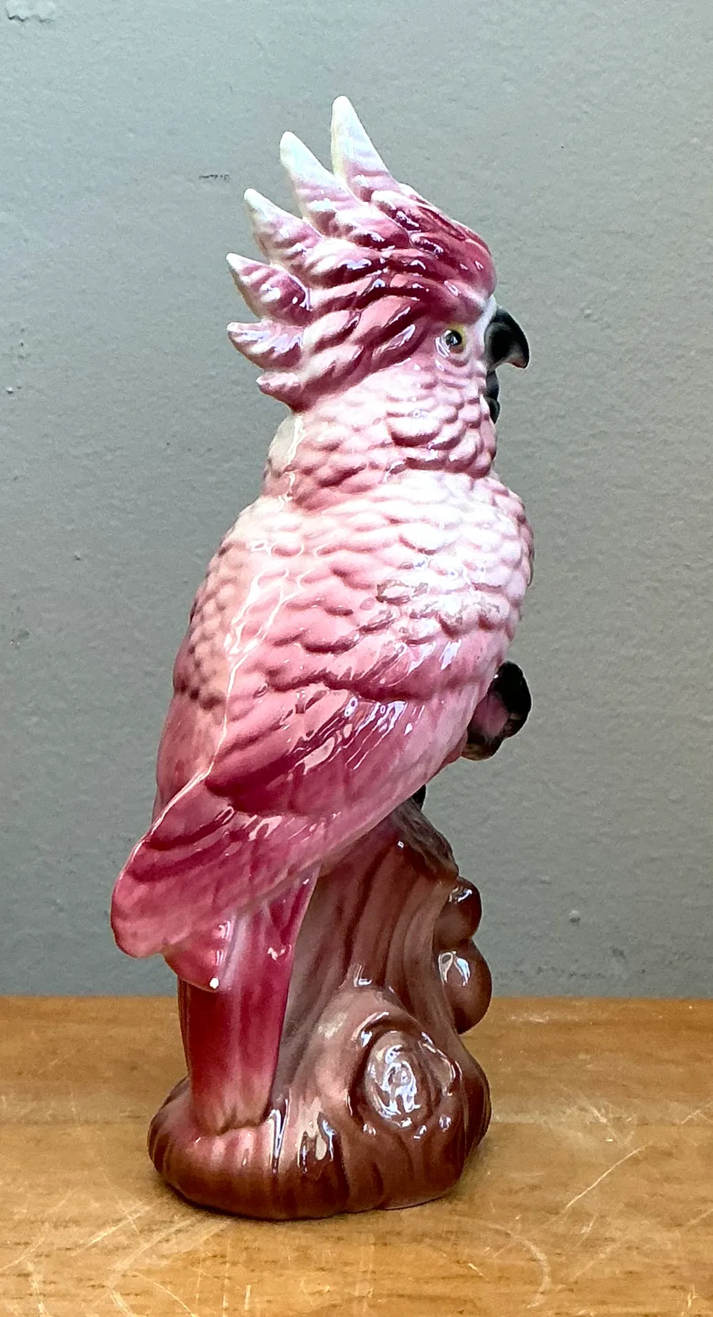Vintage Ceramic Cockatoo Figurine — additional photo 5