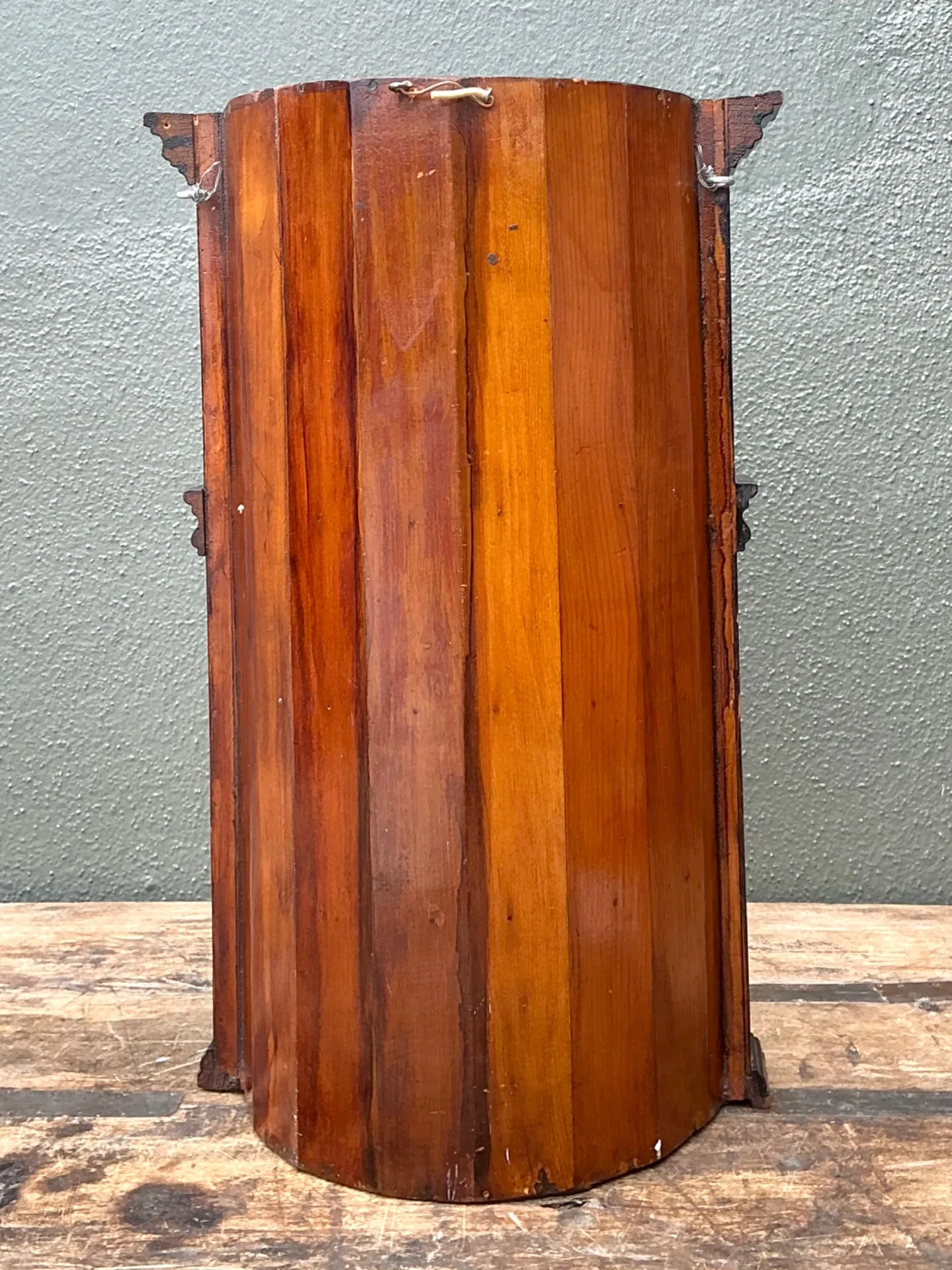 Vintage Carved Wood Architectural Niche — additional photo 2