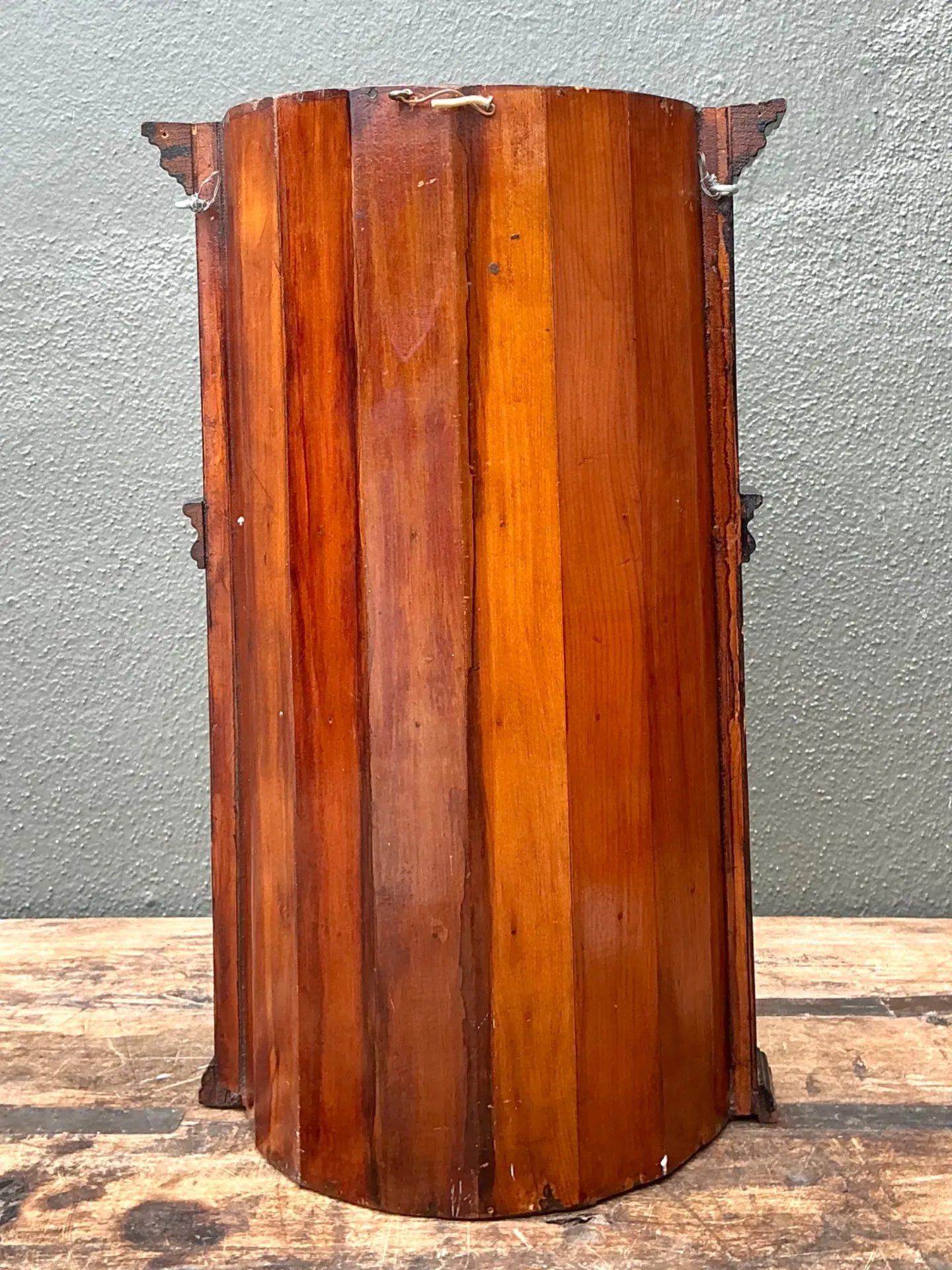 Vintage Carved Wood Architectural Niche — additional photo 5