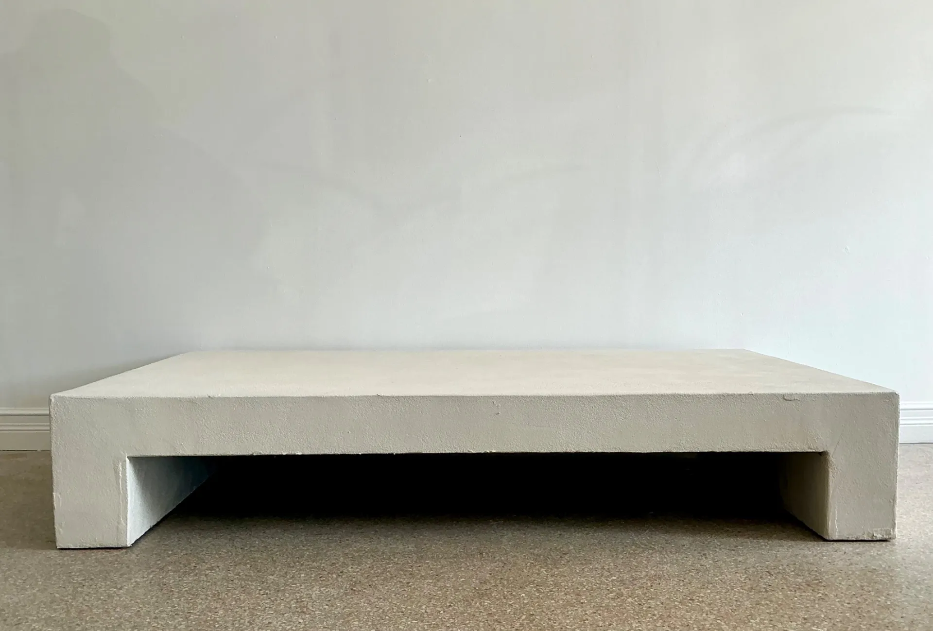 Vintage Cement Low Profile Table — additional photo 1