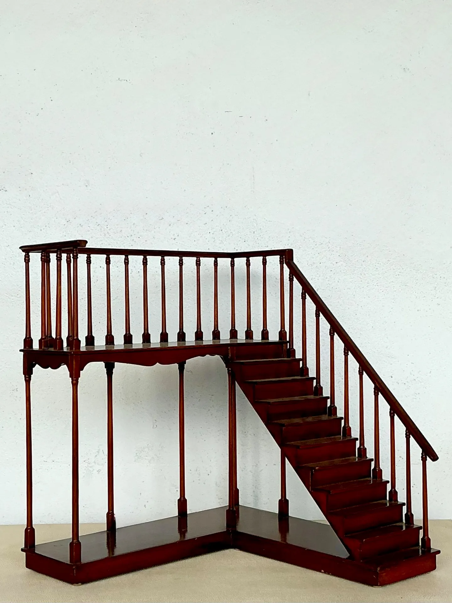 Vintage Wooden Staircase Architectural Model — additional photo 6