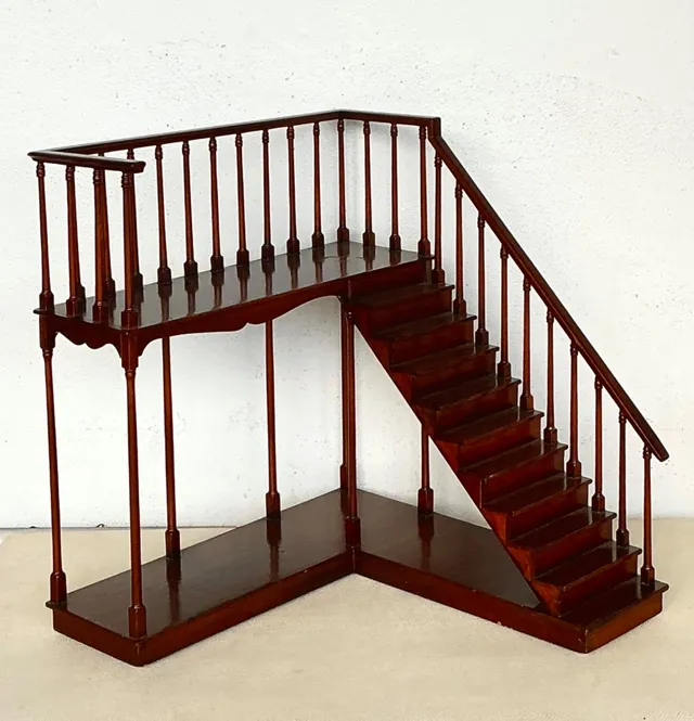 Vintage Wooden Staircase Architectural Model — additional photo 5
