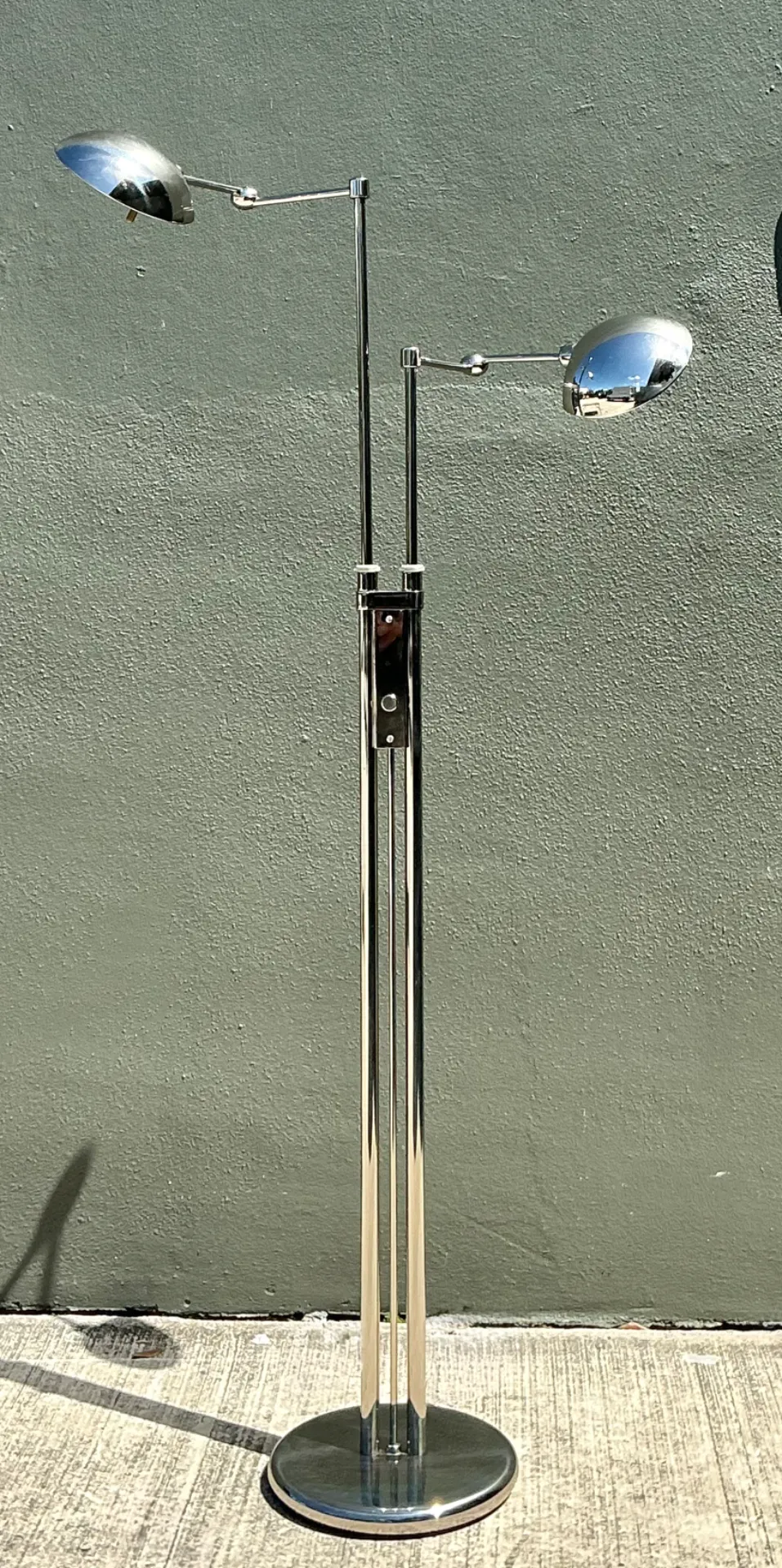 Holtkoetter Leutchen Chrome Dual Head Floor Lamp — additional photo 4