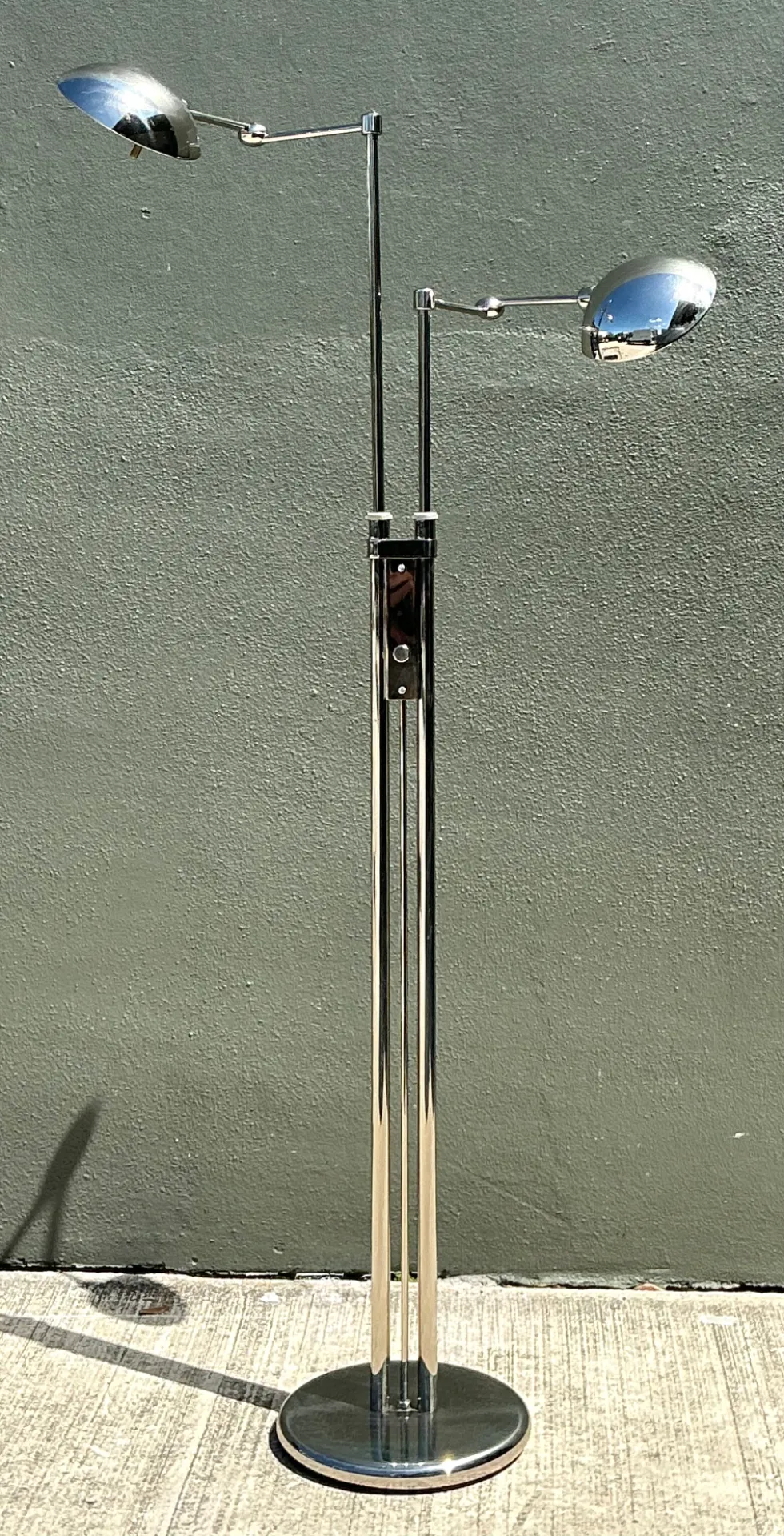 Holtkoetter Leutchen Chrome Dual Head Floor Lamp — additional photo 5