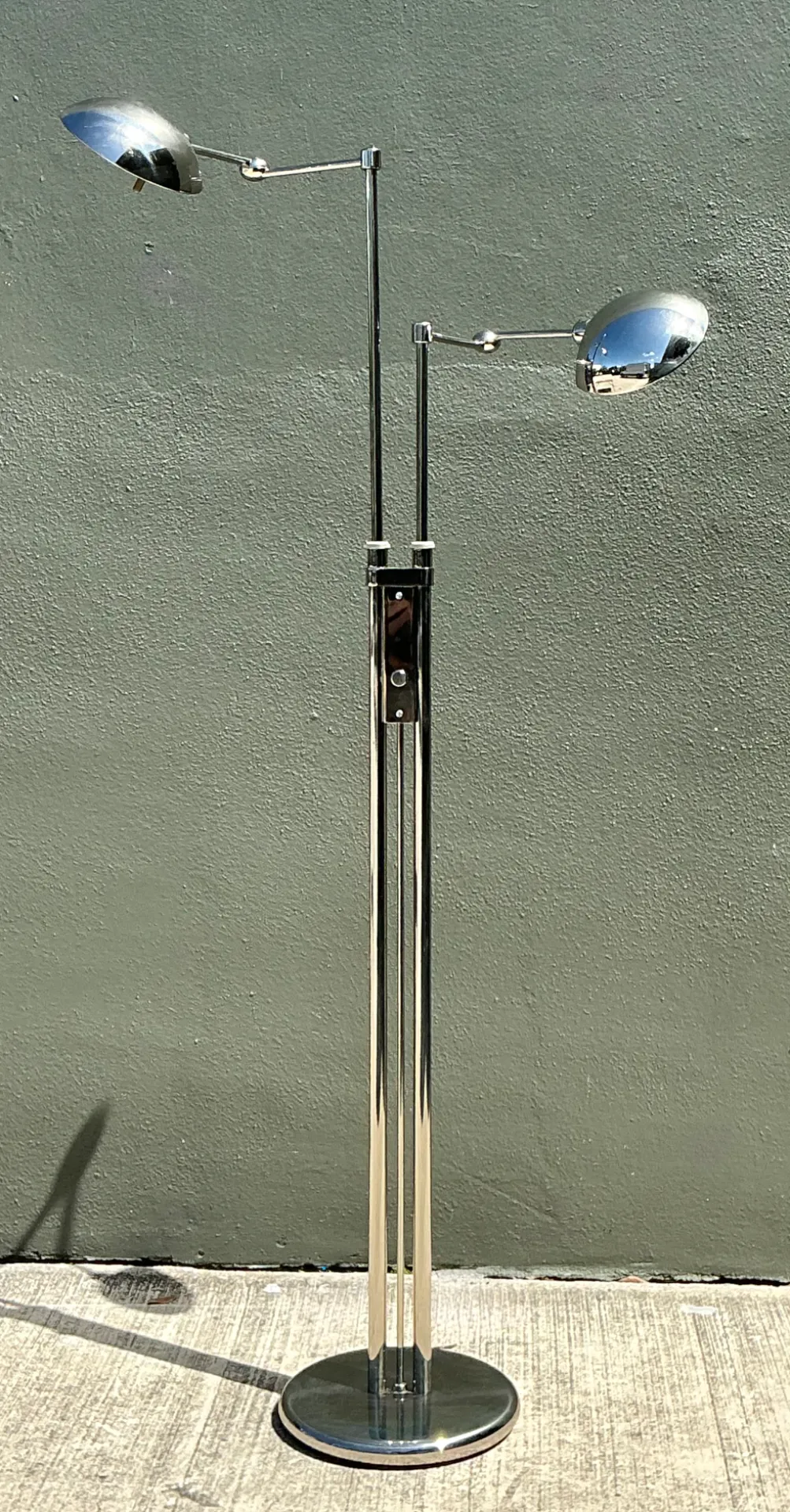 Holtkoetter Leutchen Chrome Dual Head Floor Lamp — additional photo 7