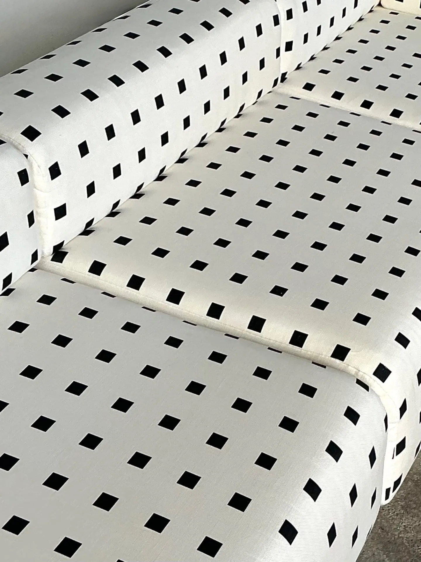 Vintage Custom Geometric Sectional Sofa — additional photo 6