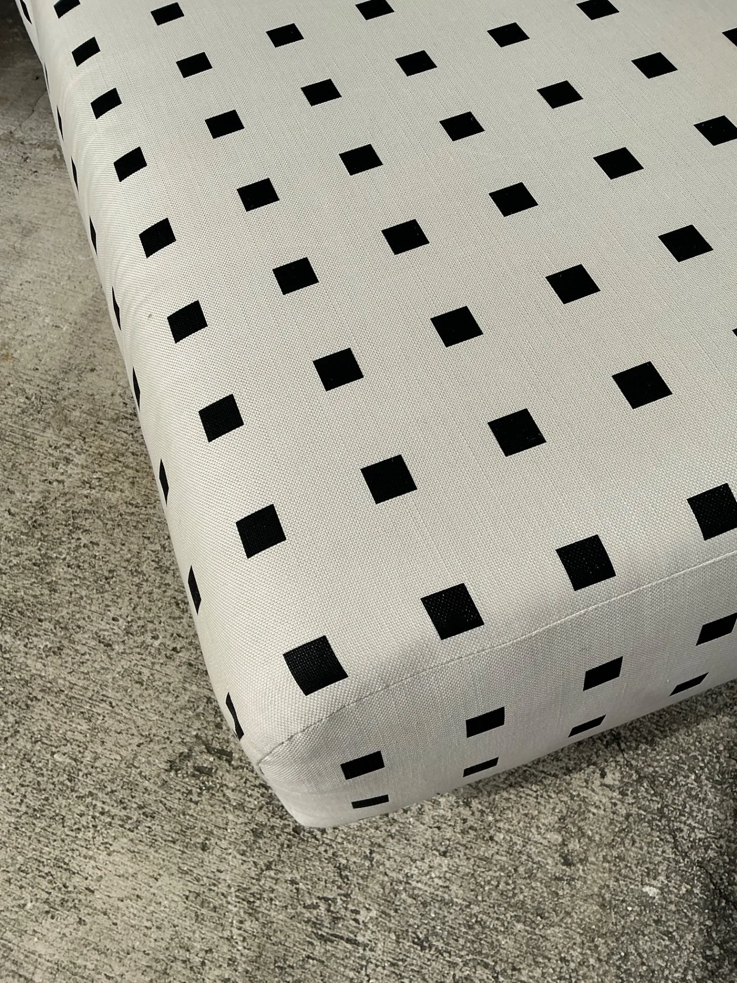 Vintage Custom Geometric Sectional Sofa — additional photo 4