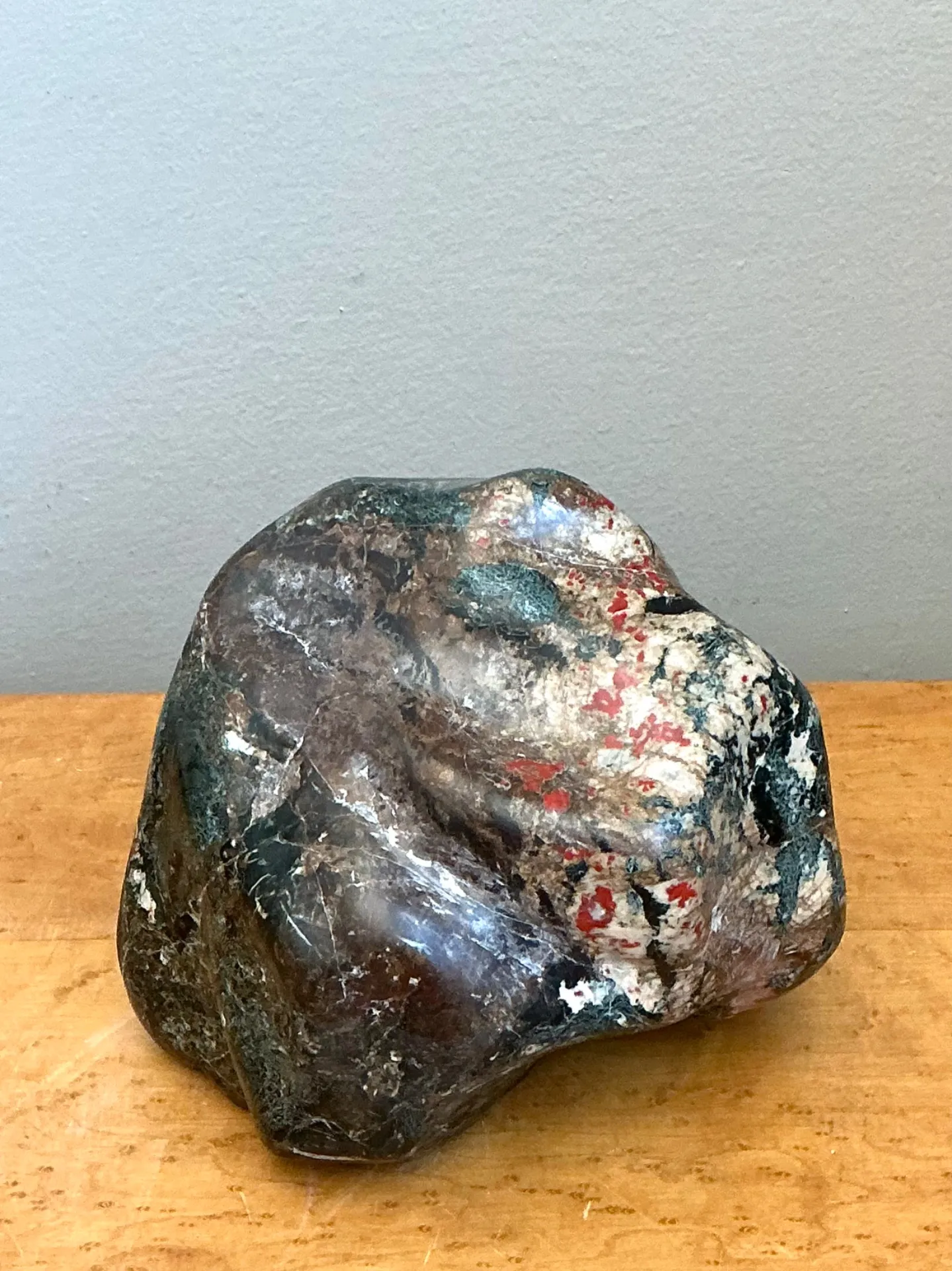 Vintage Polished Jasper Rock — additional photo 4