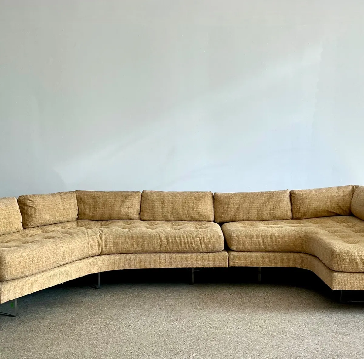 Vintage 1980s Sectional Sofa After Kagan For Preview — additional photo 3