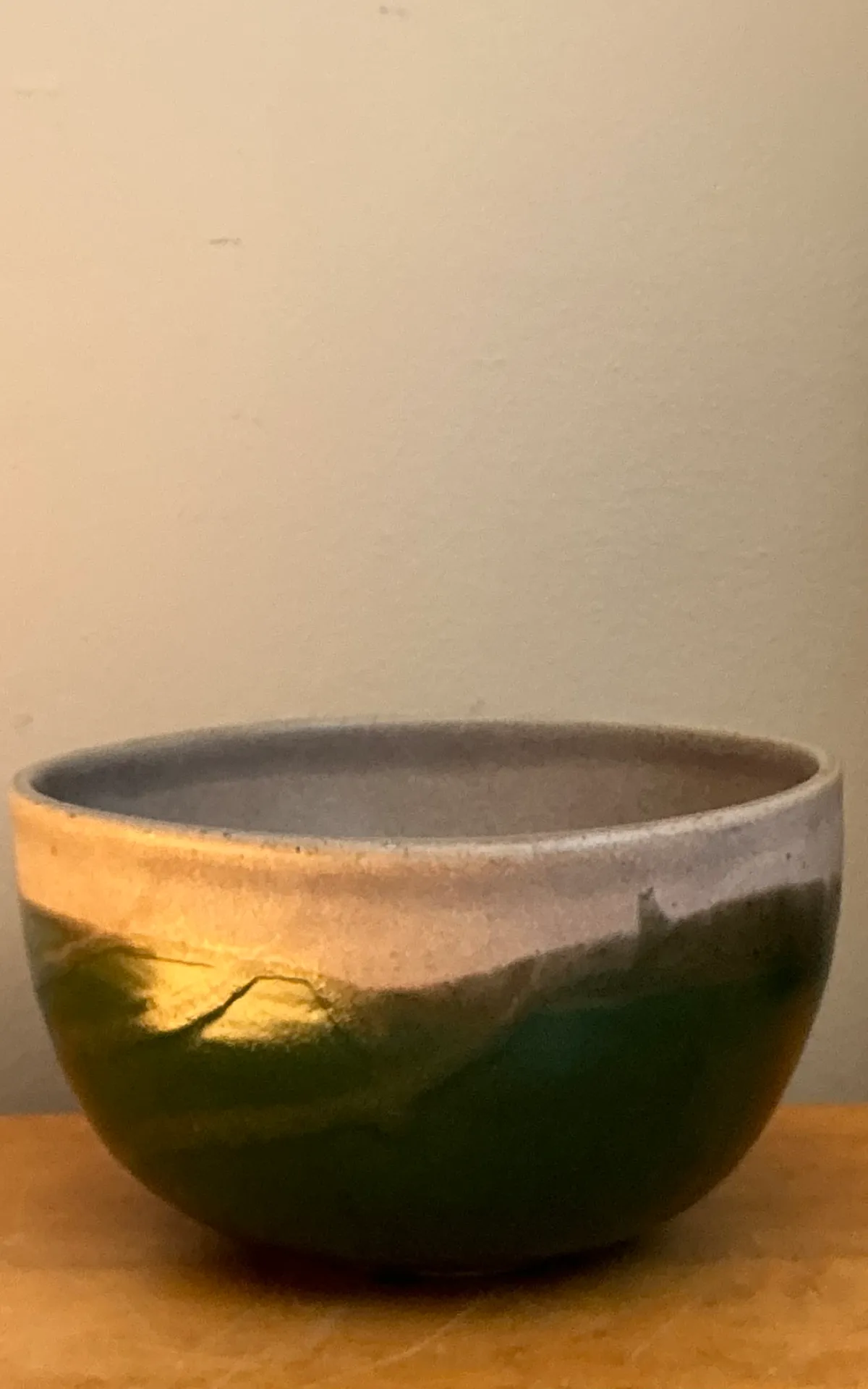 Vintage Glazed Studio Pottery Bowl — additional photo 7