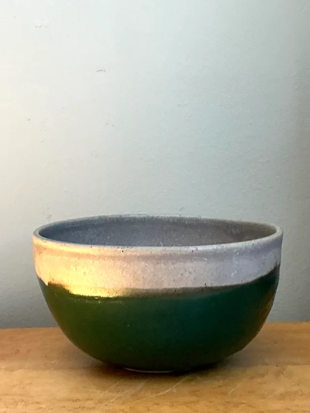 Vintage Glazed Studio Pottery Bowl — additional photo 6