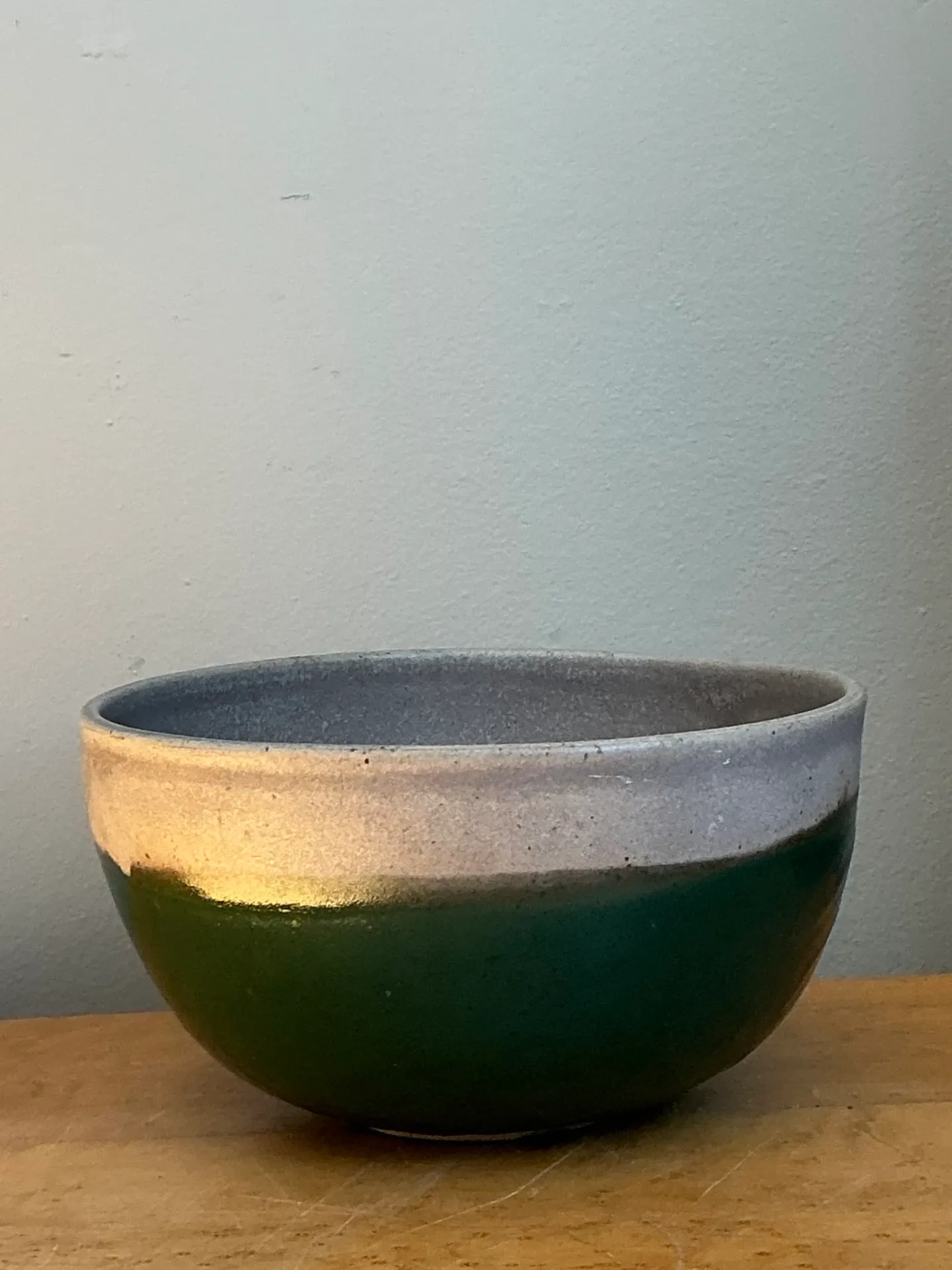 Vintage Glazed Studio Pottery Bowl — additional photo 3