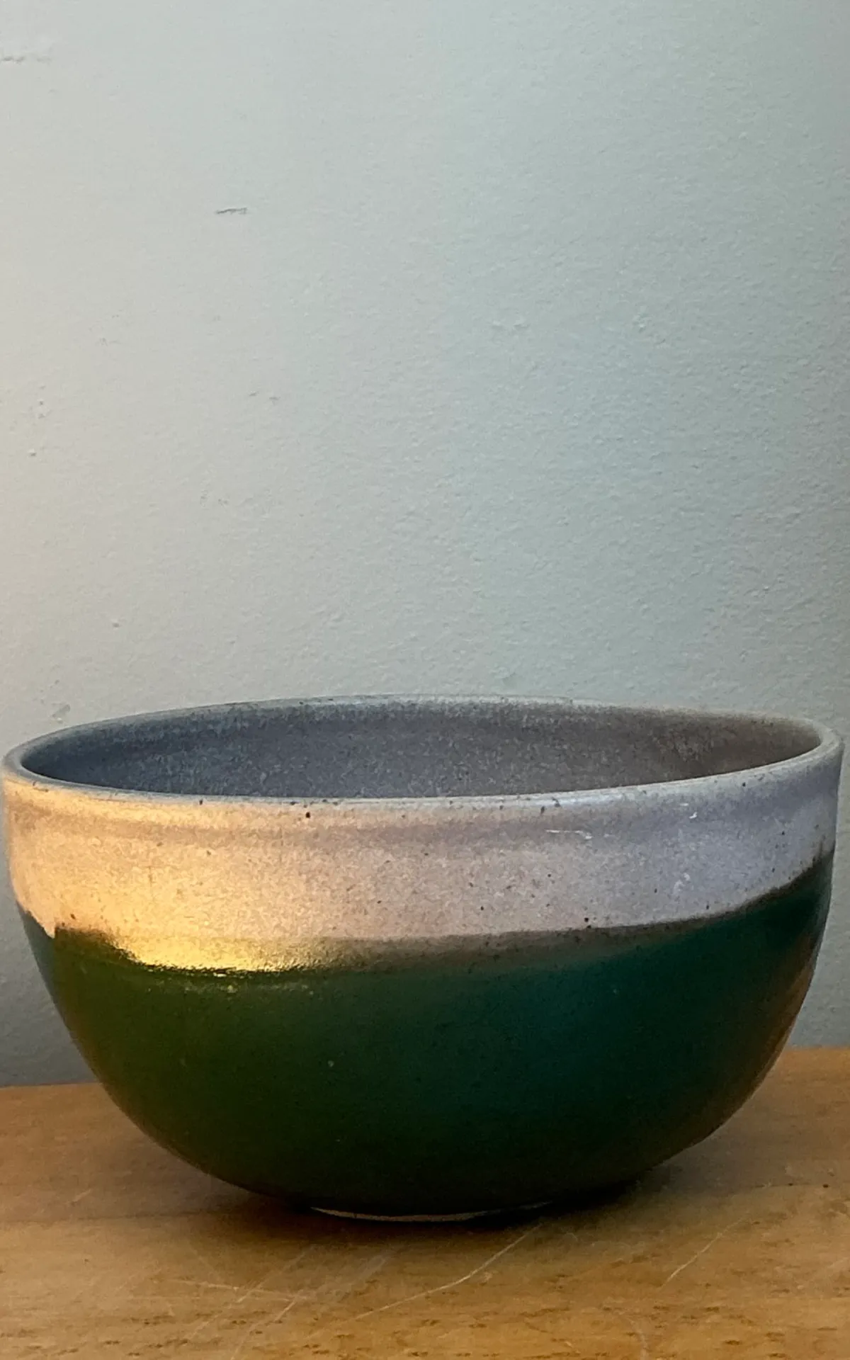 Vintage Glazed Studio Pottery Bowl — additional photo 3