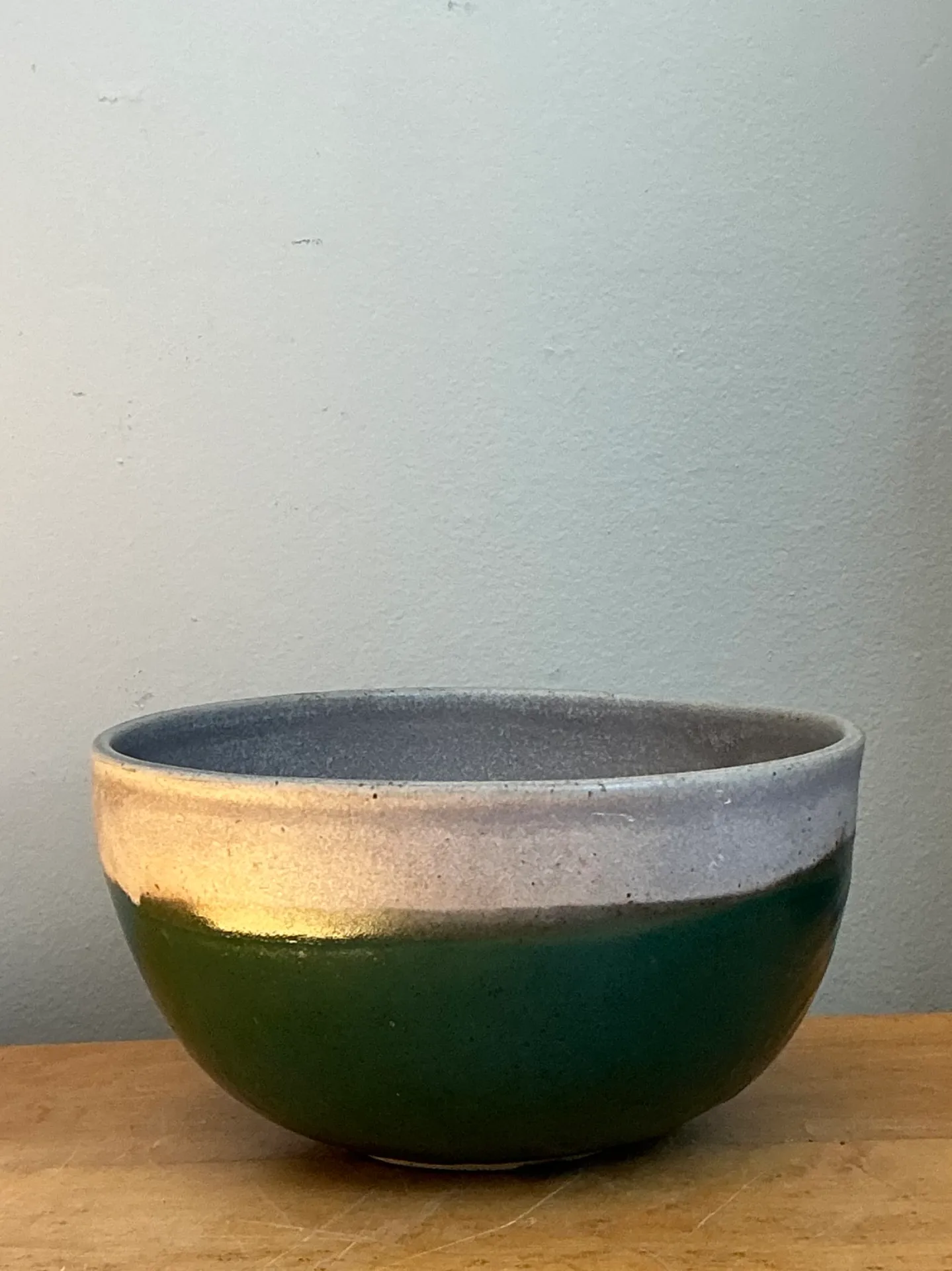 Vintage Glazed Studio Pottery Bowl — additional photo 8