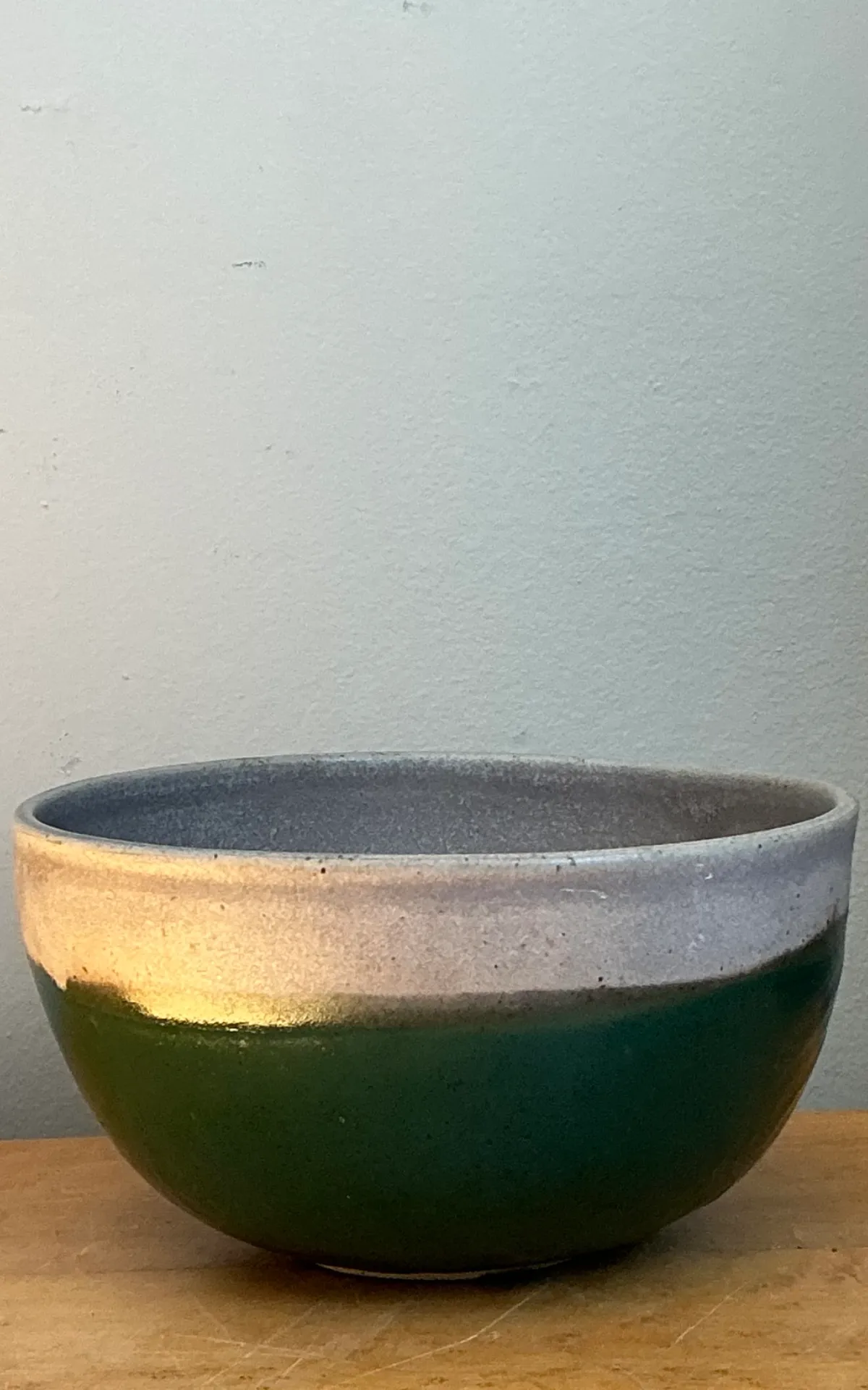Vintage Glazed Studio Pottery Bowl — additional photo 8
