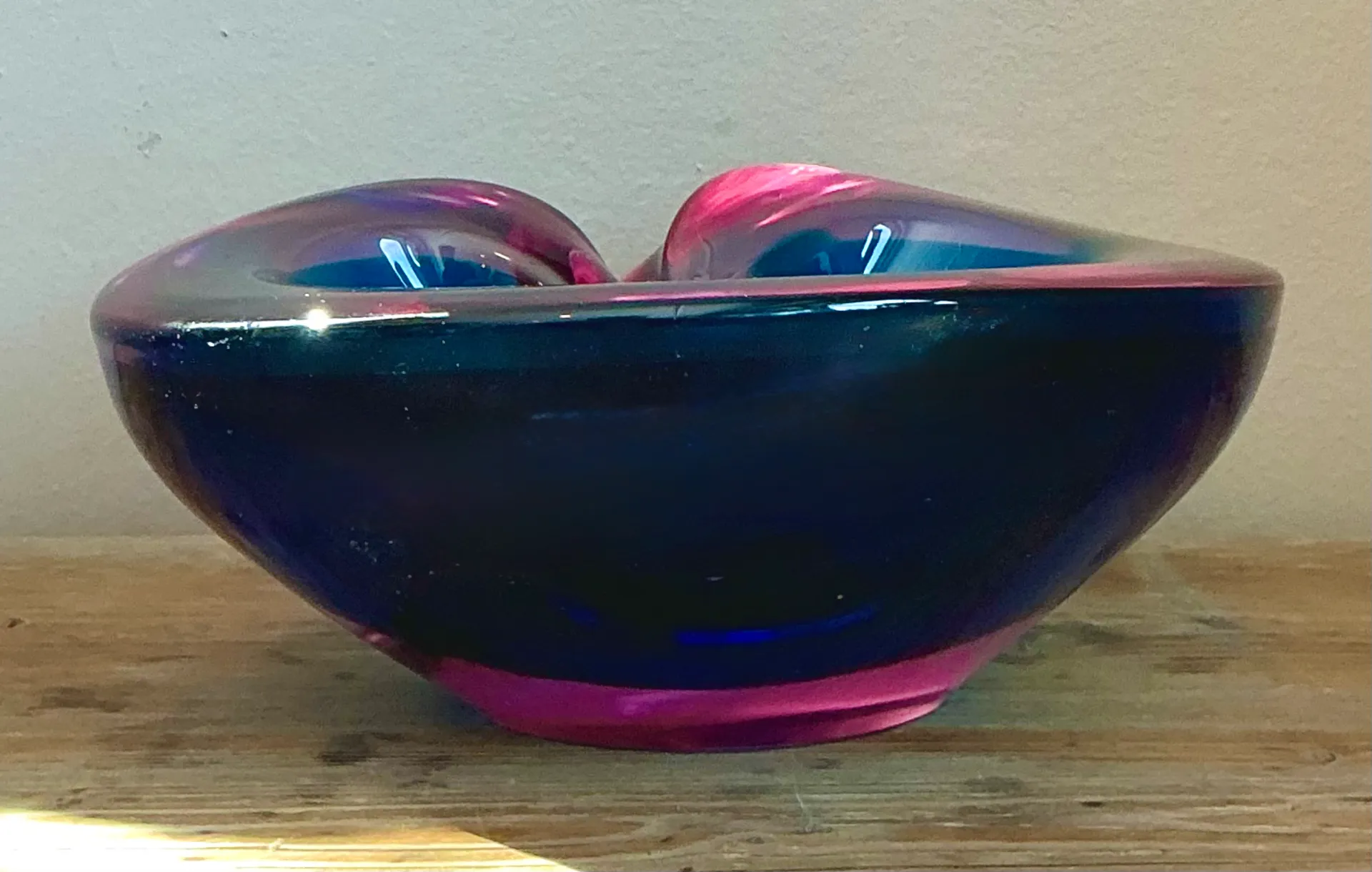 Vintage Murano Style Art Glass Bowl — additional photo 8