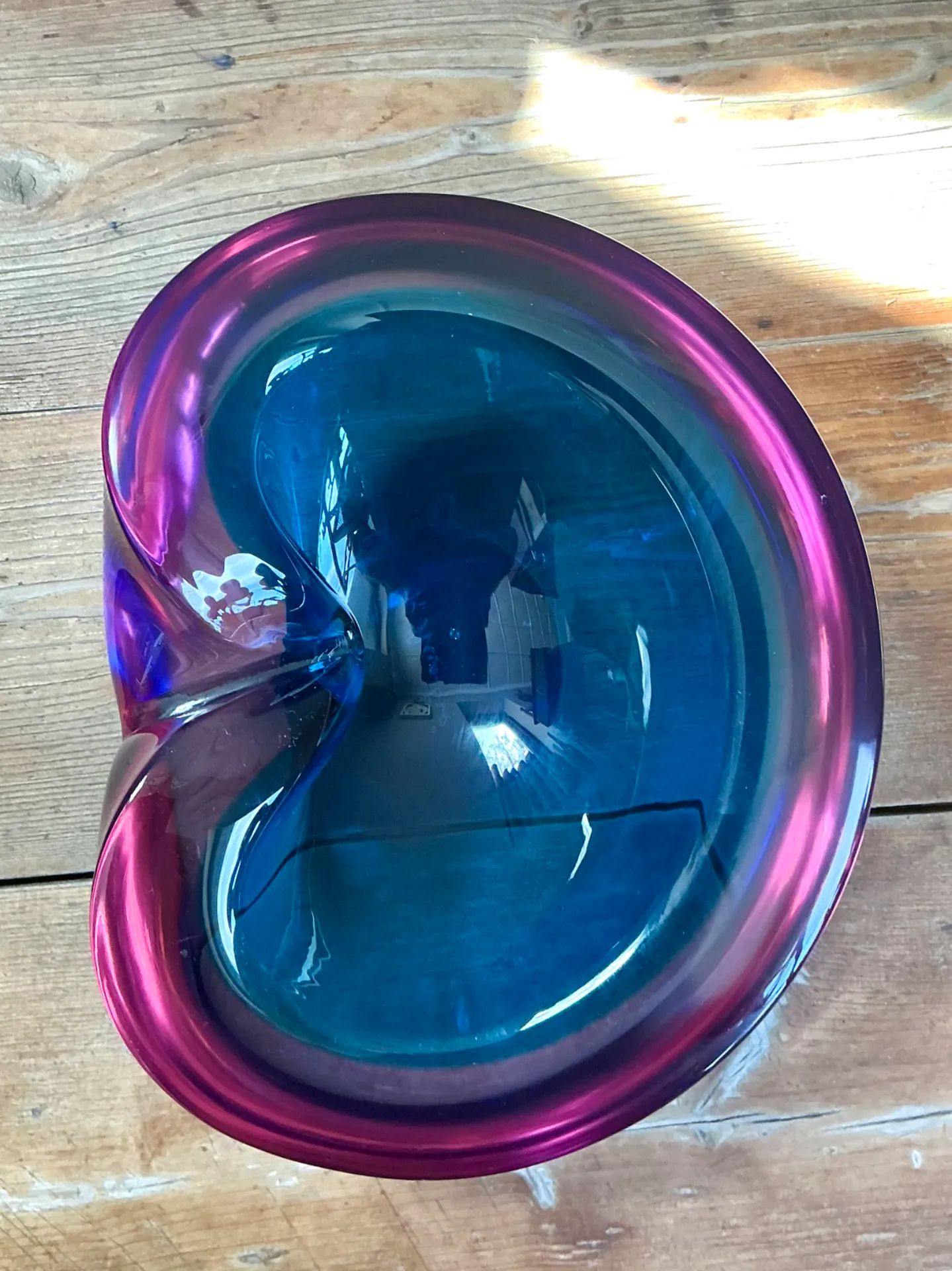 Vintage Murano Style Art Glass Bowl — additional photo 5