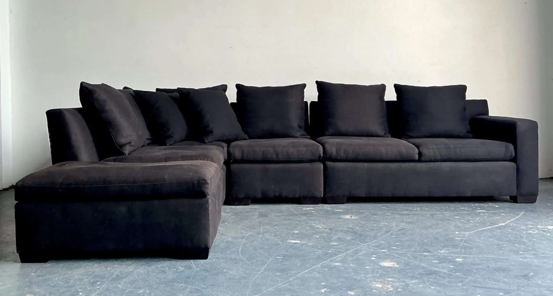 Vintage Ralph Lauren Upholstered Modular Sectional Sofa — additional photo 7