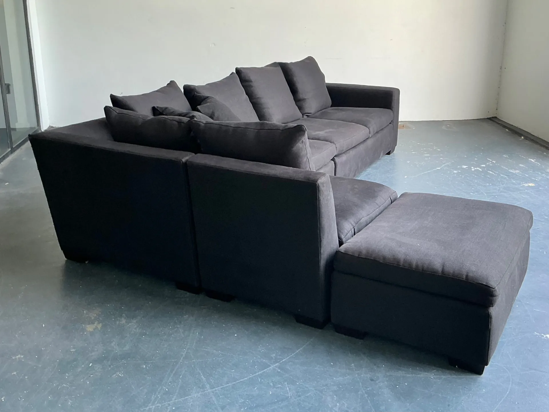 Vintage Ralph Lauren Upholstered Modular Sectional Sofa — additional photo 8