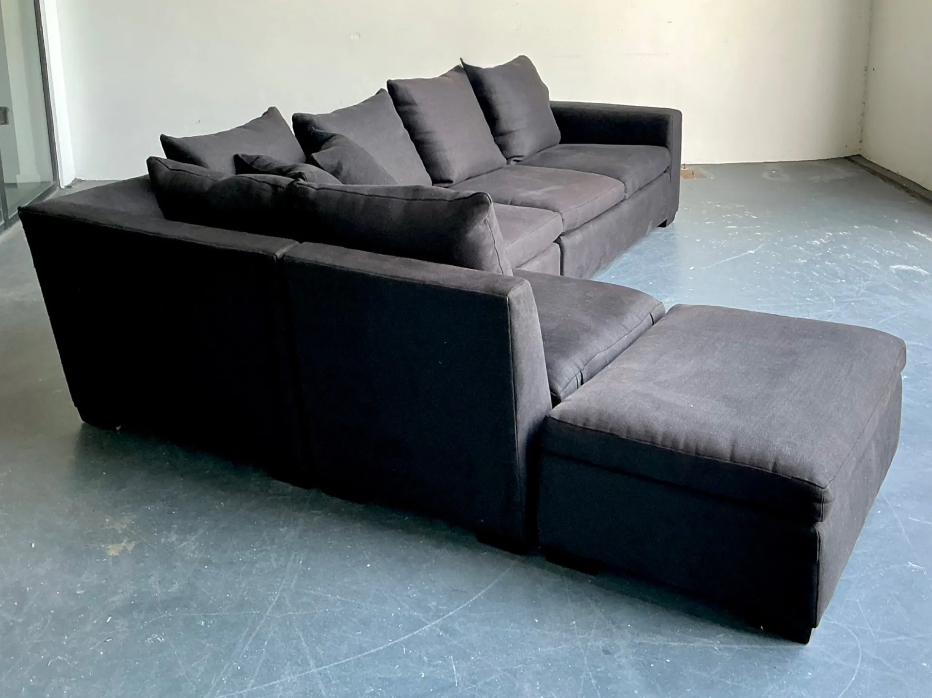 Vintage Ralph Lauren Upholstered Modular Sectional Sofa — additional photo 6