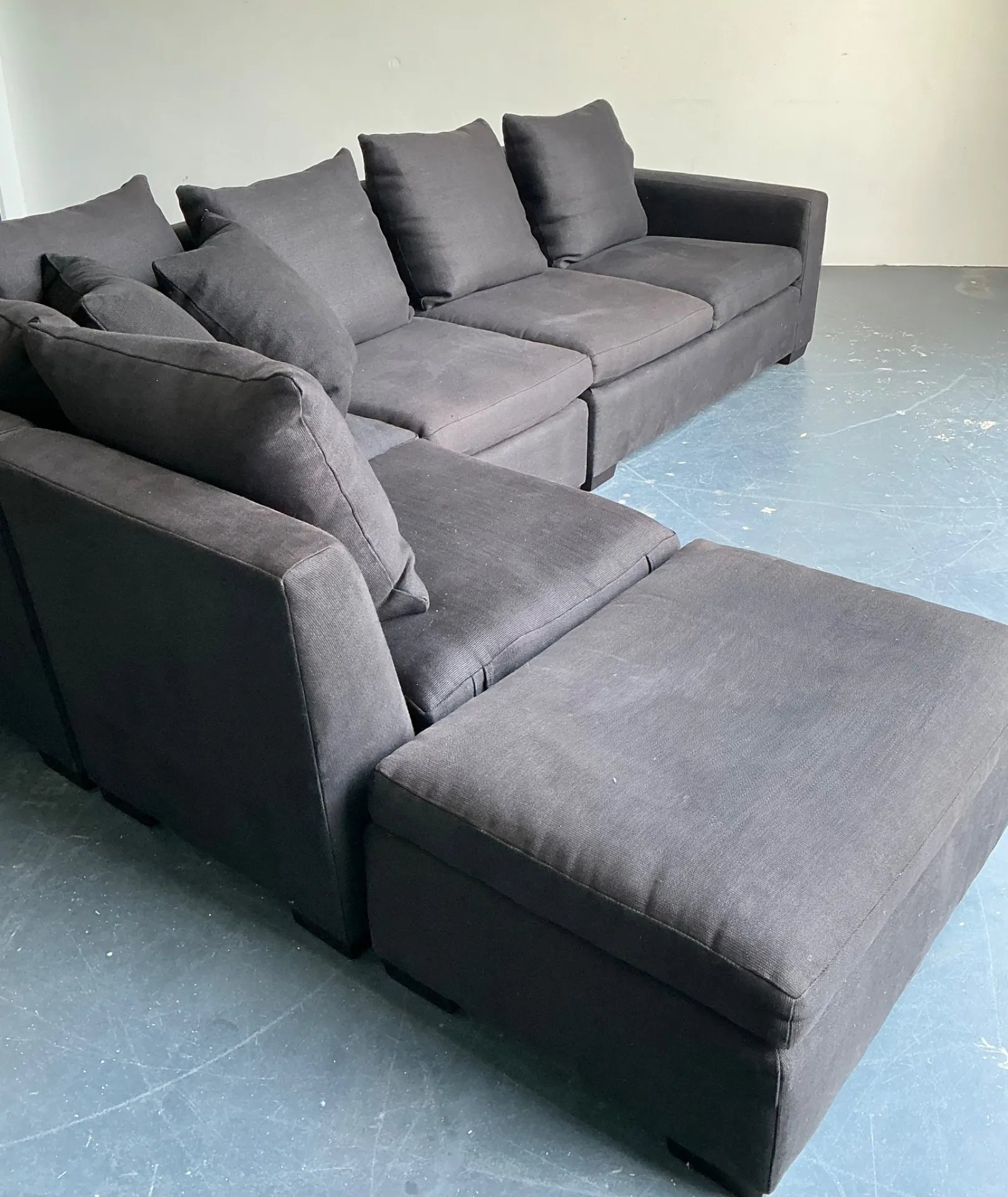 Vintage Ralph Lauren Upholstered Modular Sectional Sofa — additional photo 5