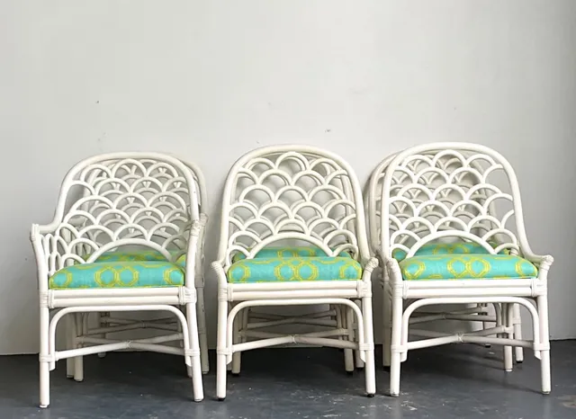 Chairs in Lilly Pulitzer for Lee Jofa “Well Connected” Set of 6 — additional photo 7