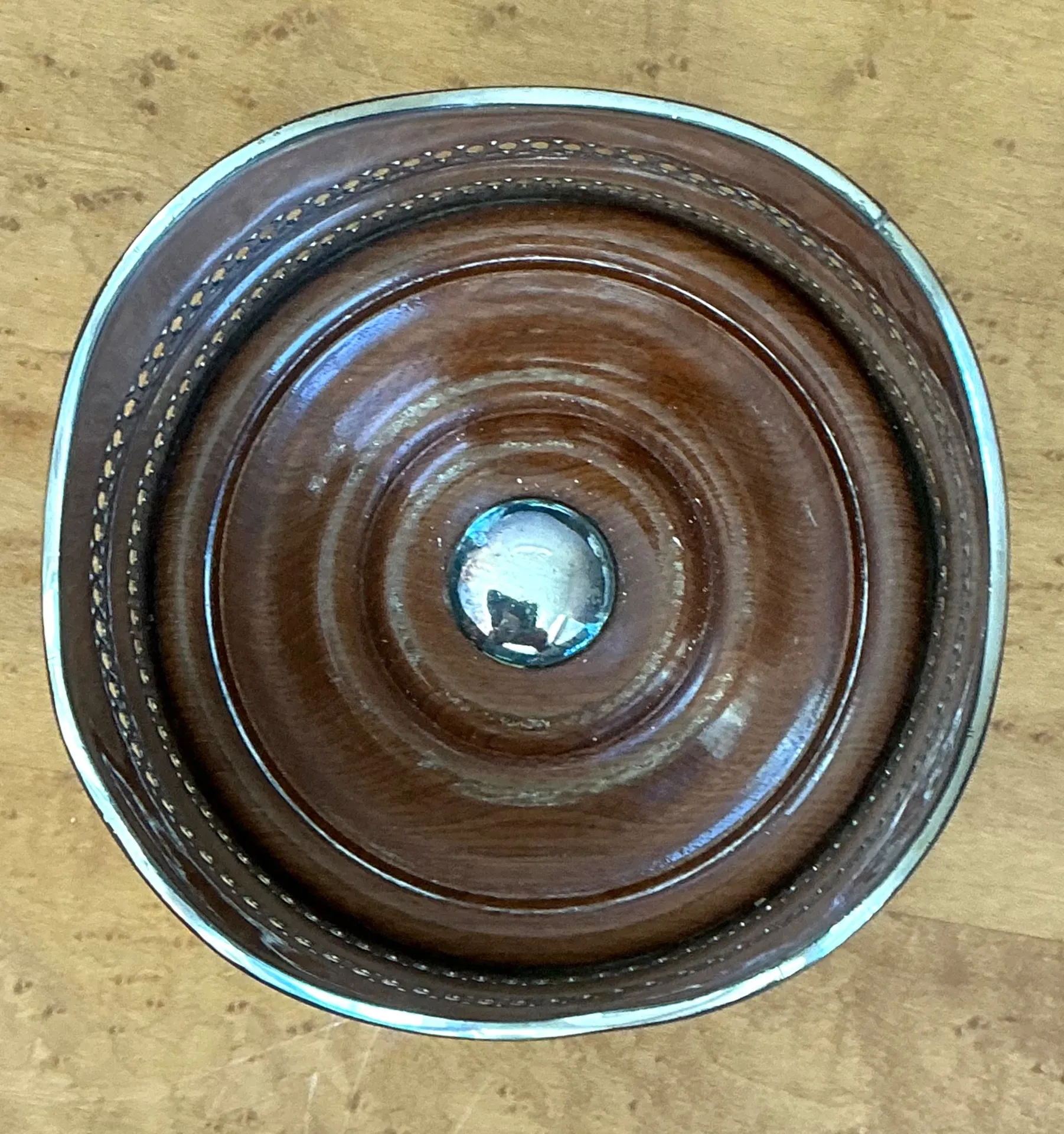 Vintage Silverplate Wine Coaster — additional photo 3