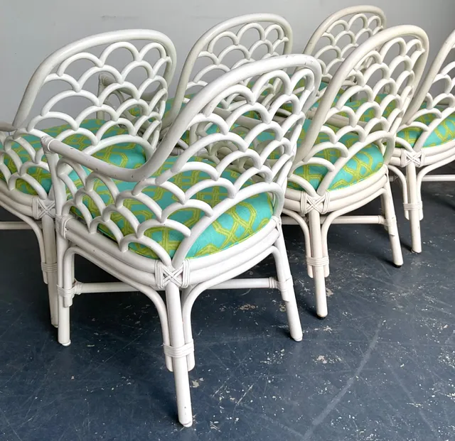 Chairs in Lilly Pulitzer for Lee Jofa “Well Connected” Set of 6 — additional photo 1