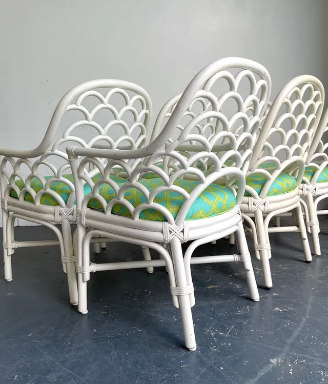 Chairs in Lilly Pulitzer for Lee Jofa “Well Connected” Set of 6 — additional photo 3