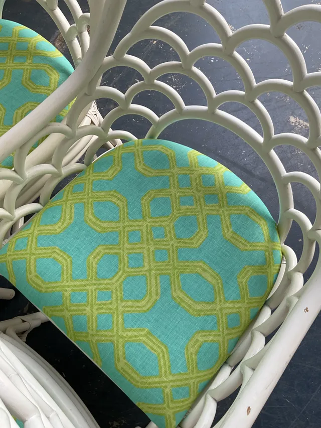 Chairs in Lilly Pulitzer for Lee Jofa “Well Connected” Set of 6 — additional photo 5