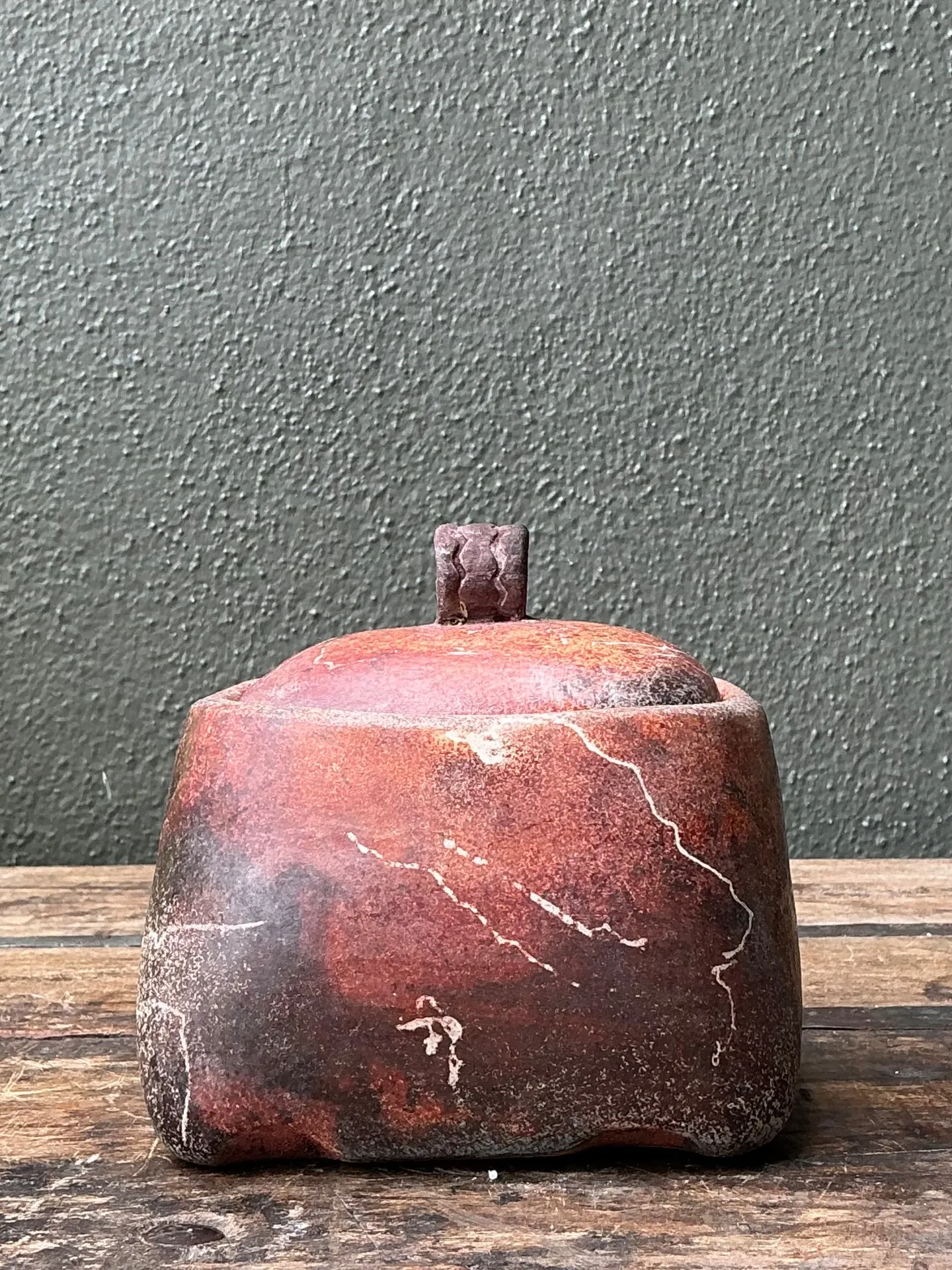 Vintage Studio Pottery Lidded Ceramic Jar — additional photo 4