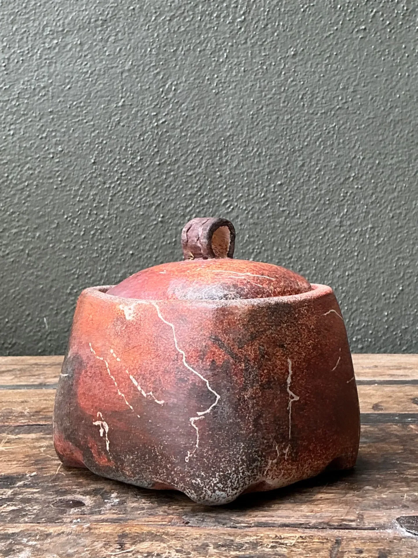 Vintage Studio Pottery Lidded Ceramic Jar — additional photo 8