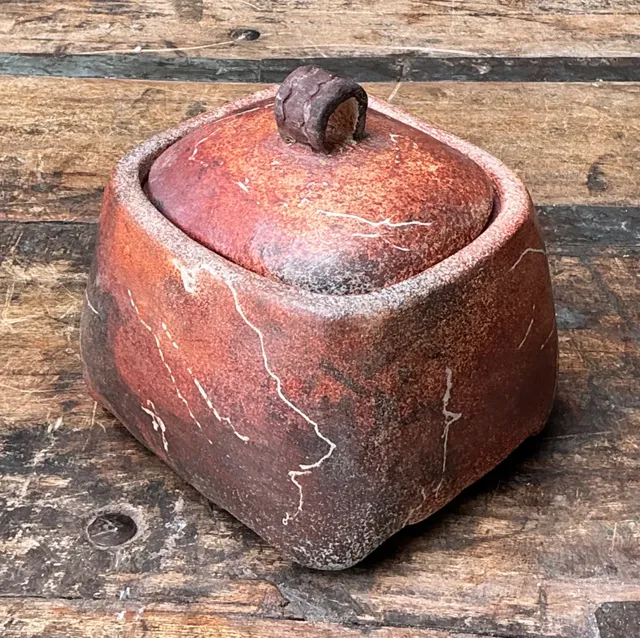 Vintage Studio Pottery Lidded Ceramic Jar — additional photo 3