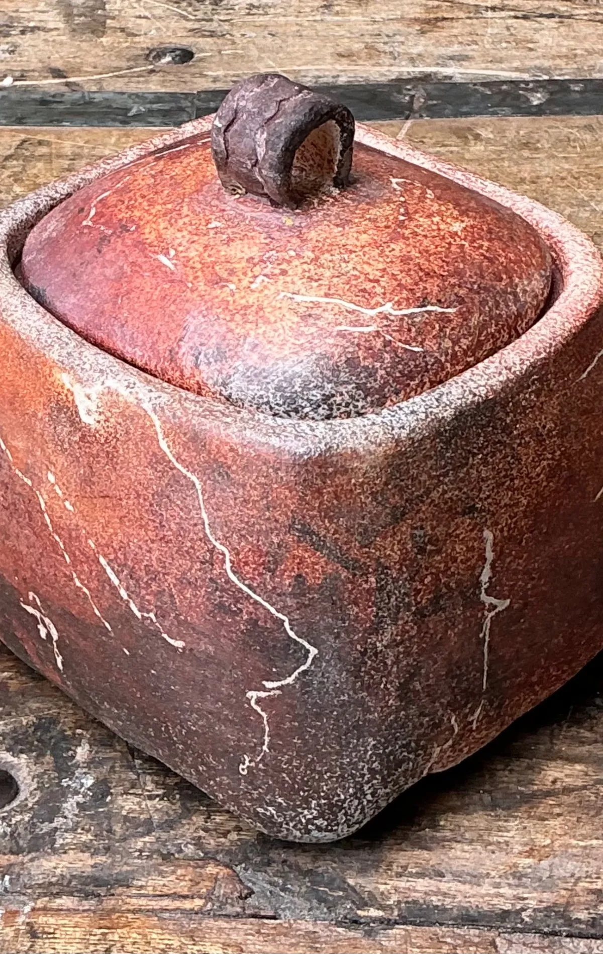 Vintage Studio Pottery Lidded Ceramic Jar — additional photo 5