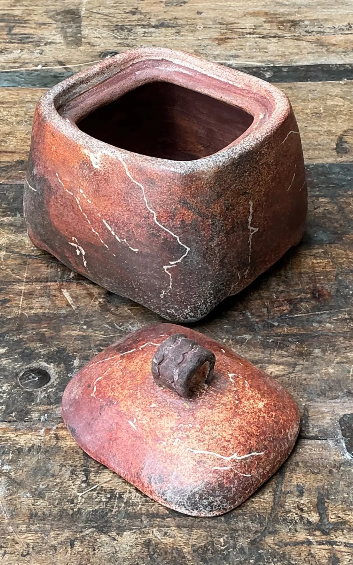 Vintage Studio Pottery Lidded Ceramic Jar — additional photo 7